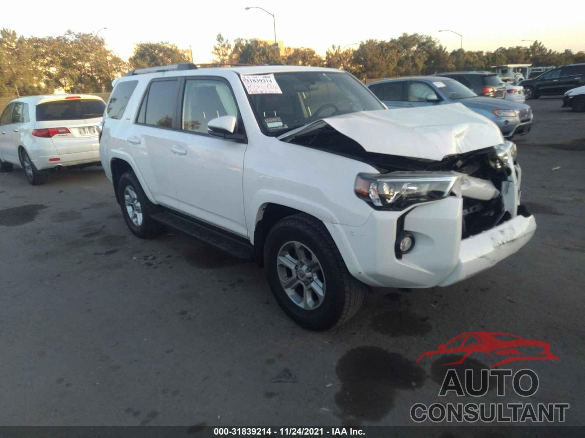 TOYOTA 4RUNNER 2019 - JTEZU5JR3K5193509