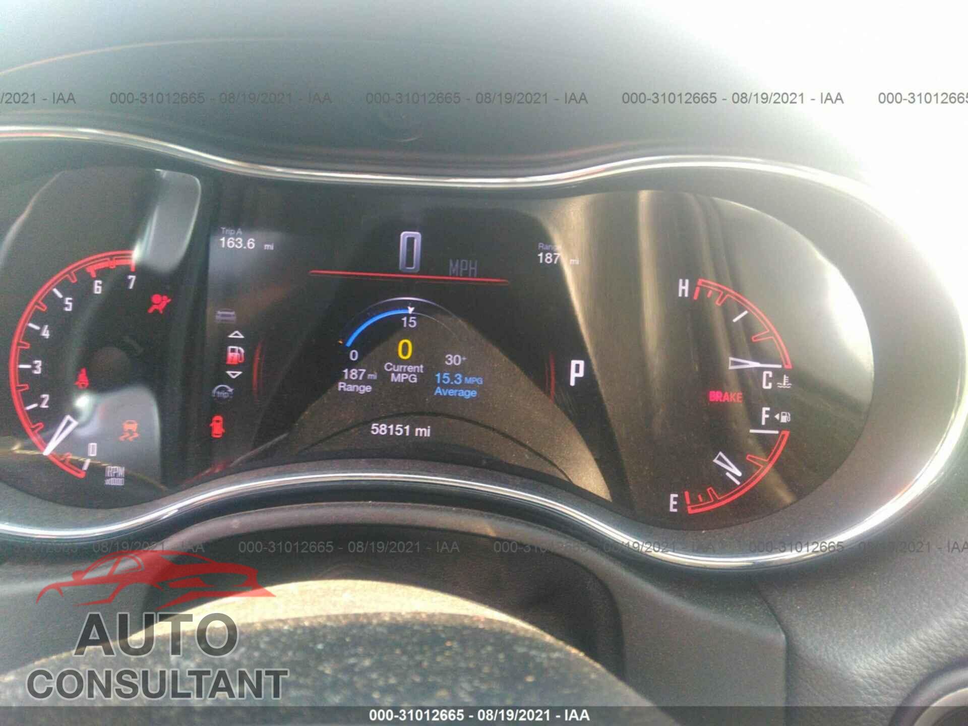 DODGE DURANGO 2017 - 1C4SDHCT8HC686669