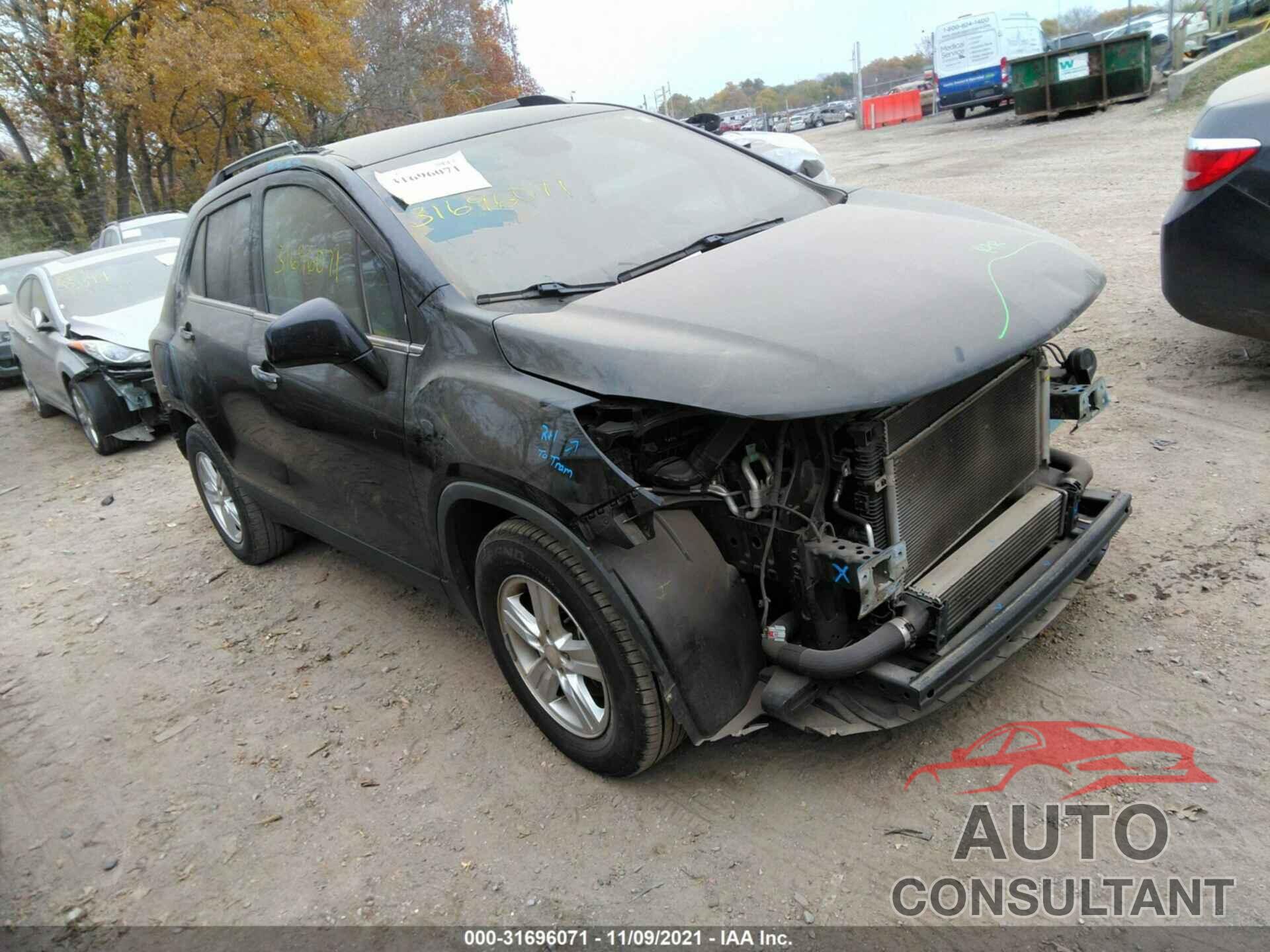 CHEVROLET TRAX 2017 - 3GNCJLSB6HL204589