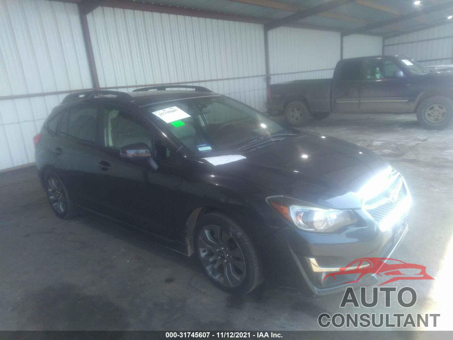SUBARU IMPREZA WAGON 2016 - JF1GPAU64G8299752