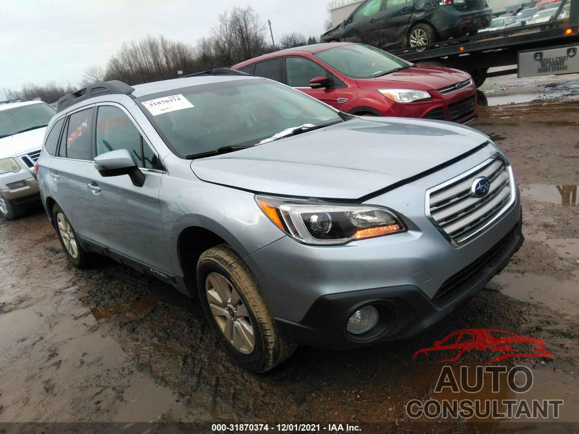 SUBARU OUTBACK 2016 - 4S4BSBFCXG3221187