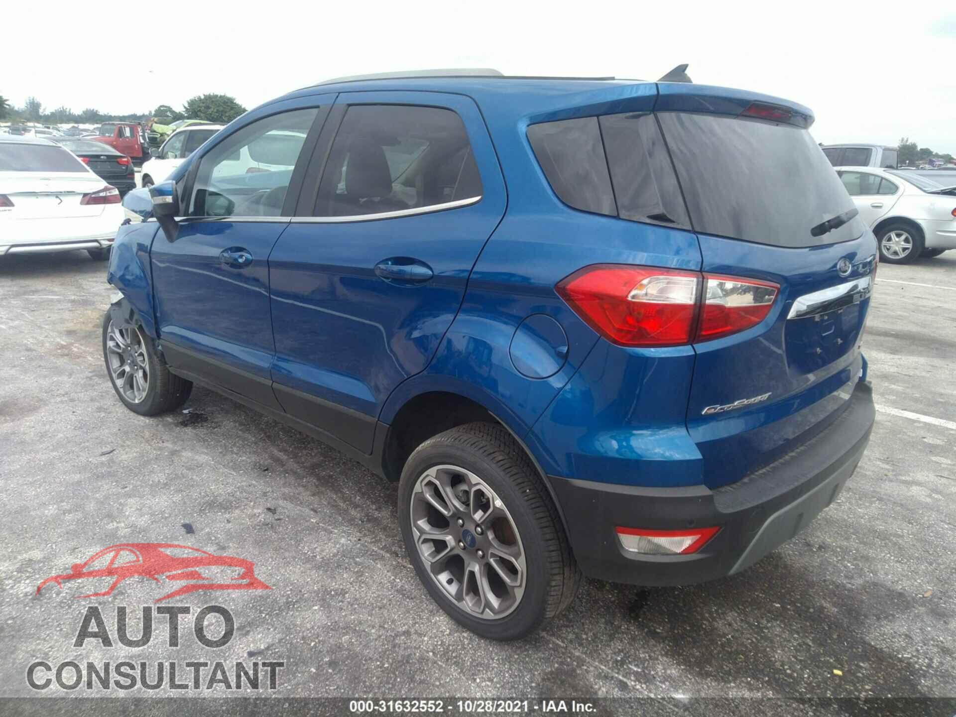 FORD ECOSPORT 2021 - MAJ6S3KL6MC402032