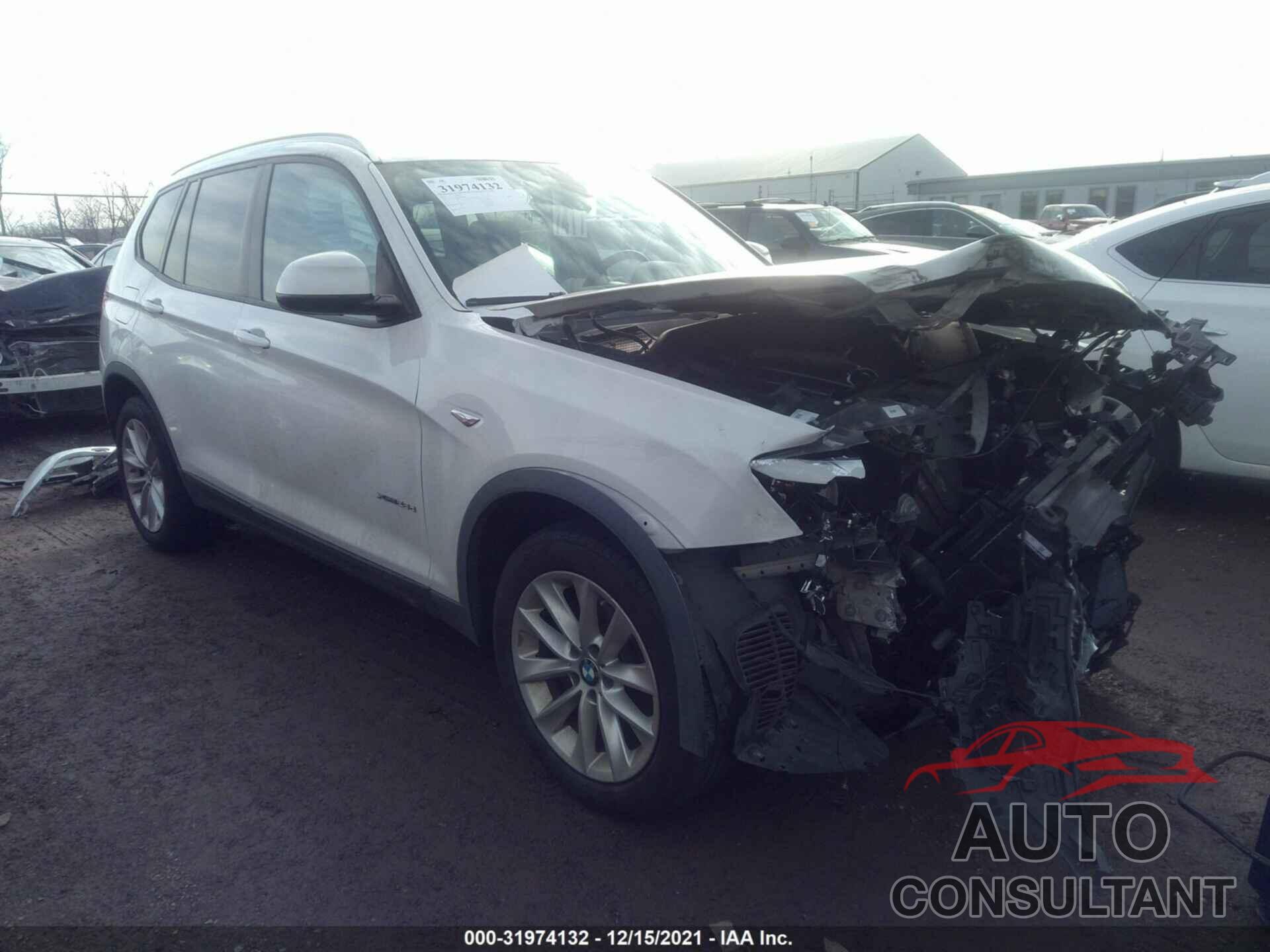 BMW X3 2016 - 5UXWY3C54G0N88540