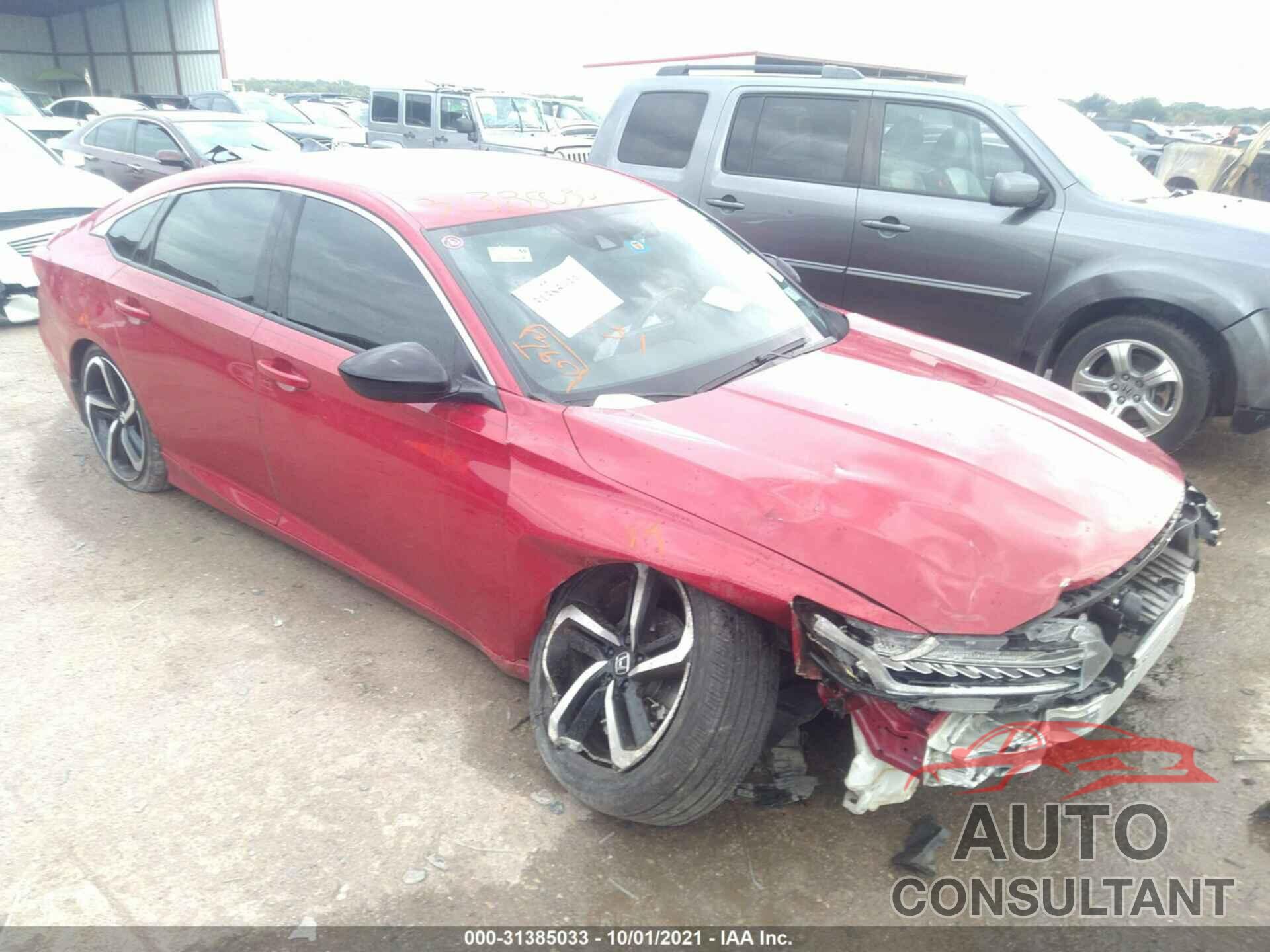 HONDA ACCORD SEDAN 2021 - 1HGCV1F33MA011064