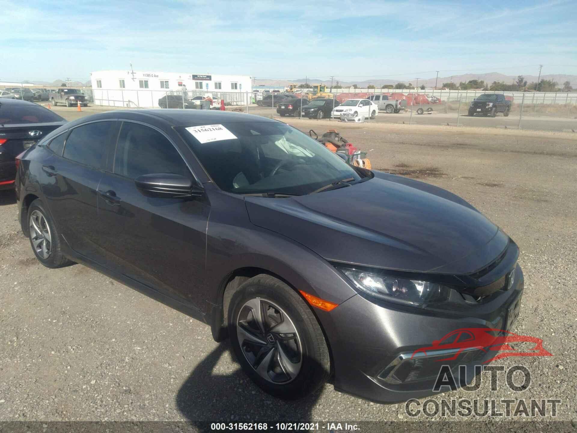 HONDA CIVIC SEDAN 2019 - 19XFC2F65KE211262