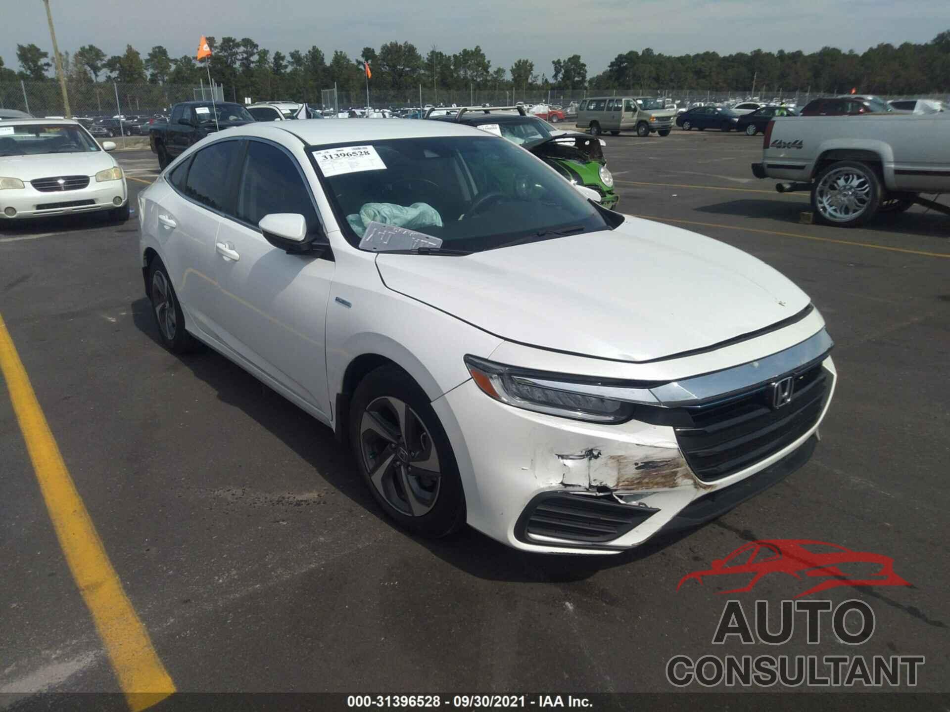 HONDA INSIGHT 2019 - 19XZE4F13KE007566