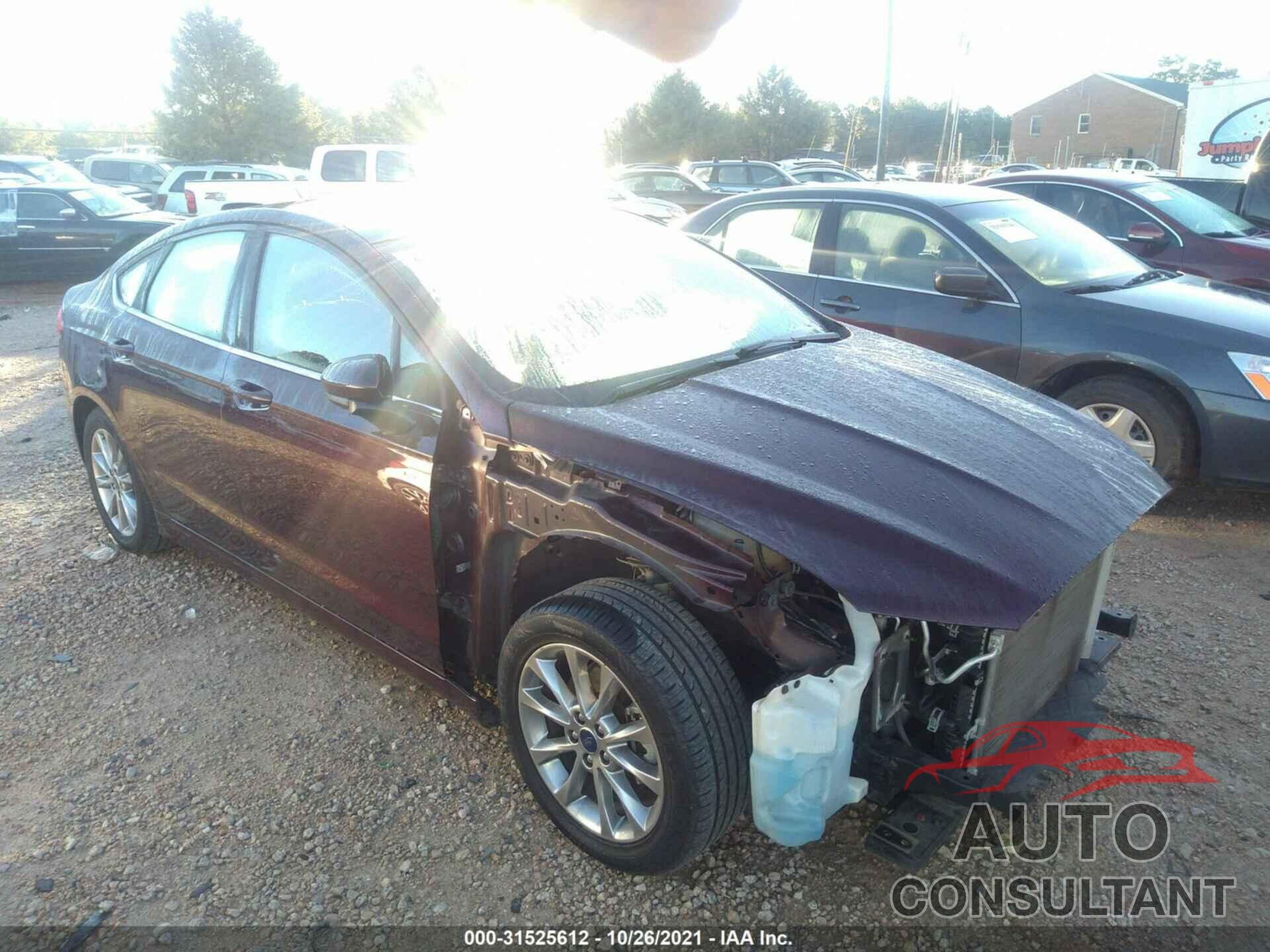 FORD FUSION 2017 - 3FA6P0H73HR394621