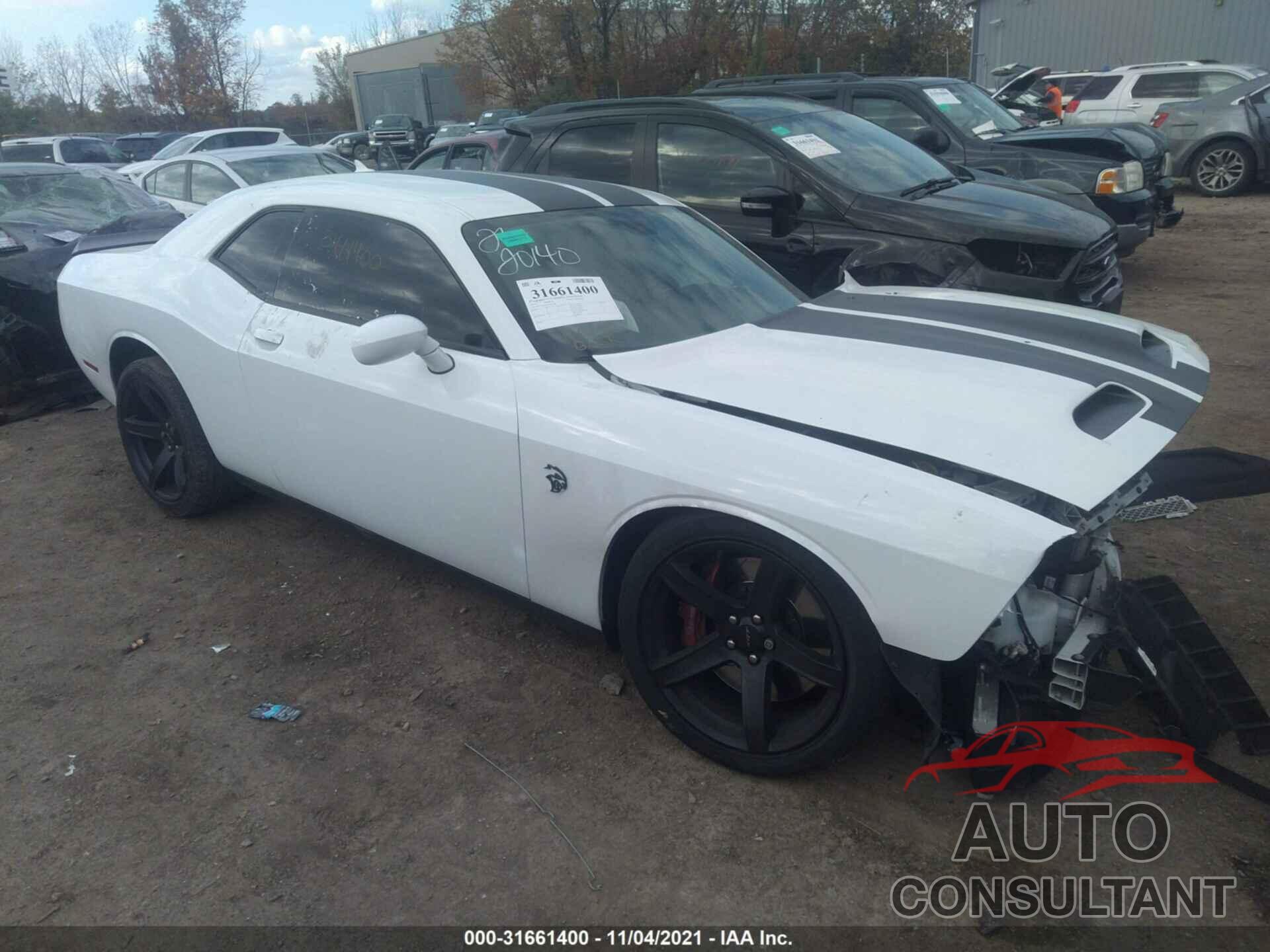 DODGE CHALLENGER 2019 - 2C3CDZL92KH731256
