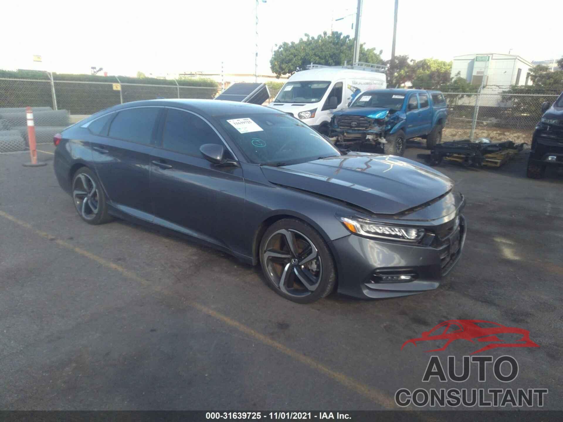 HONDA ACCORD SEDAN 2018 - 1HGCV1F37JA228273