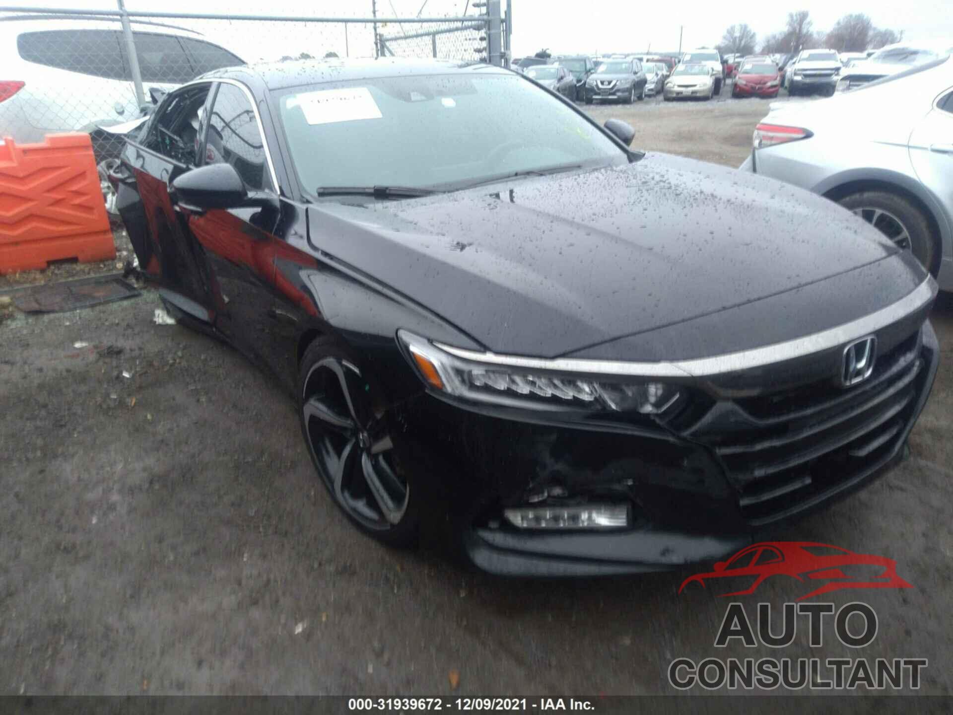 HONDA ACCORD SEDAN 2018 - 1HGCV1F39JA205237