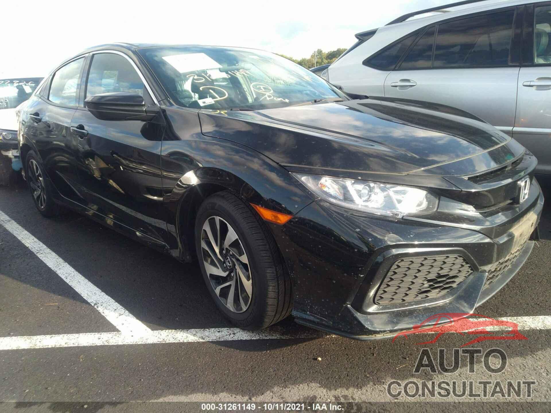 HONDA CIVIC HATCHBACK 2018 - SHHFK7H23JU421635