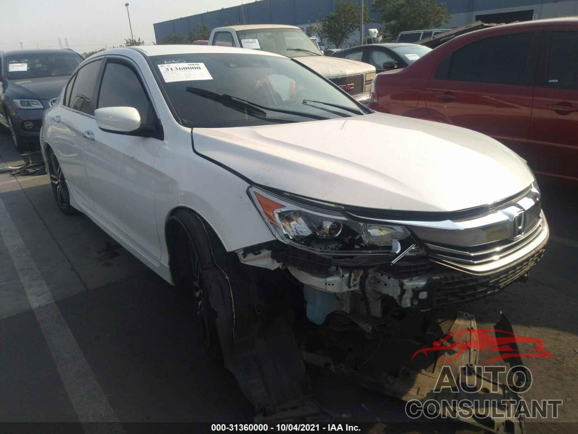 HONDA ACCORD SEDAN 2017 - 1HGCR2F68HA217992