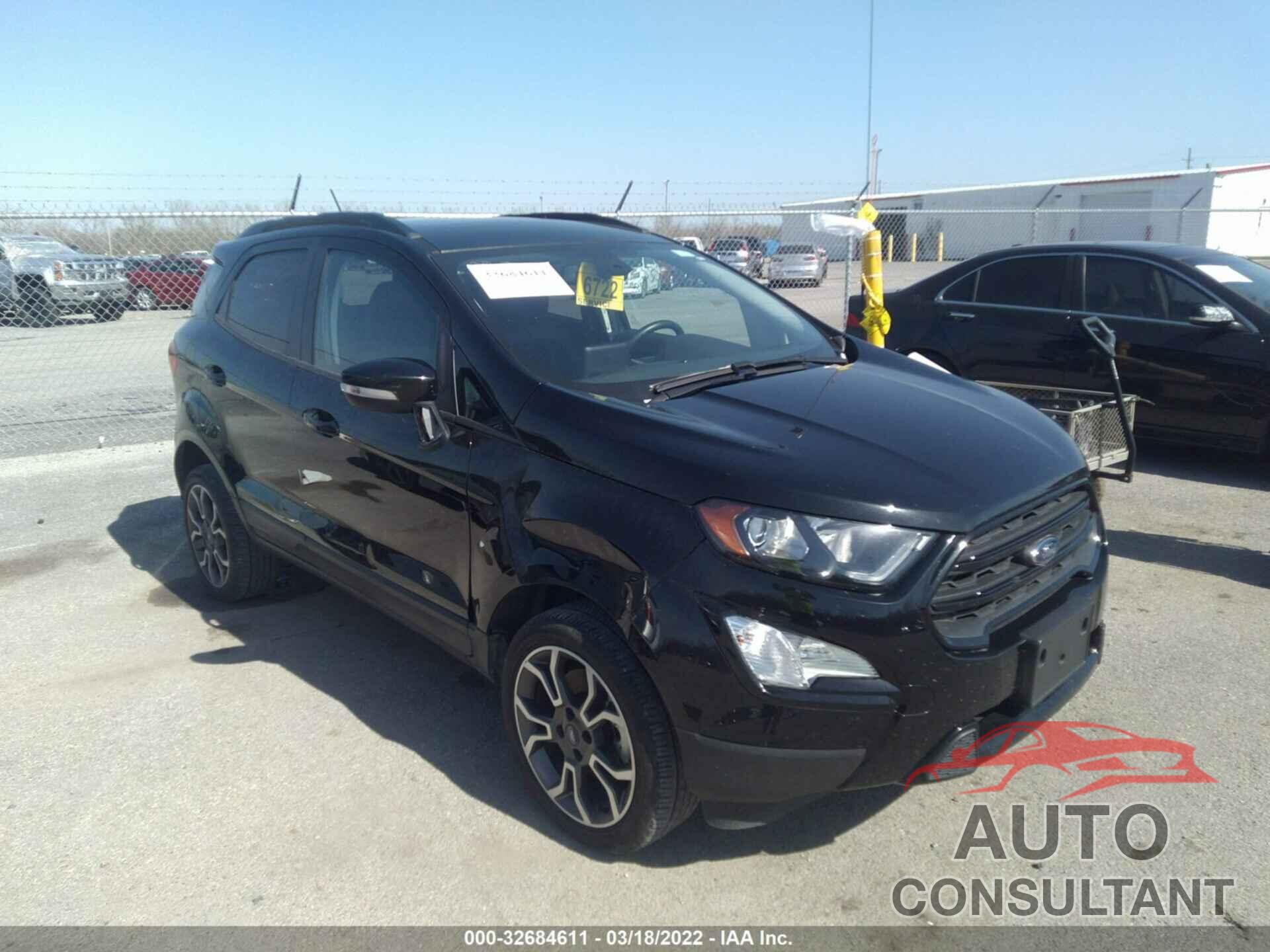 FORD ECOSPORT 2020 - MAJ6S3JL3LC343246