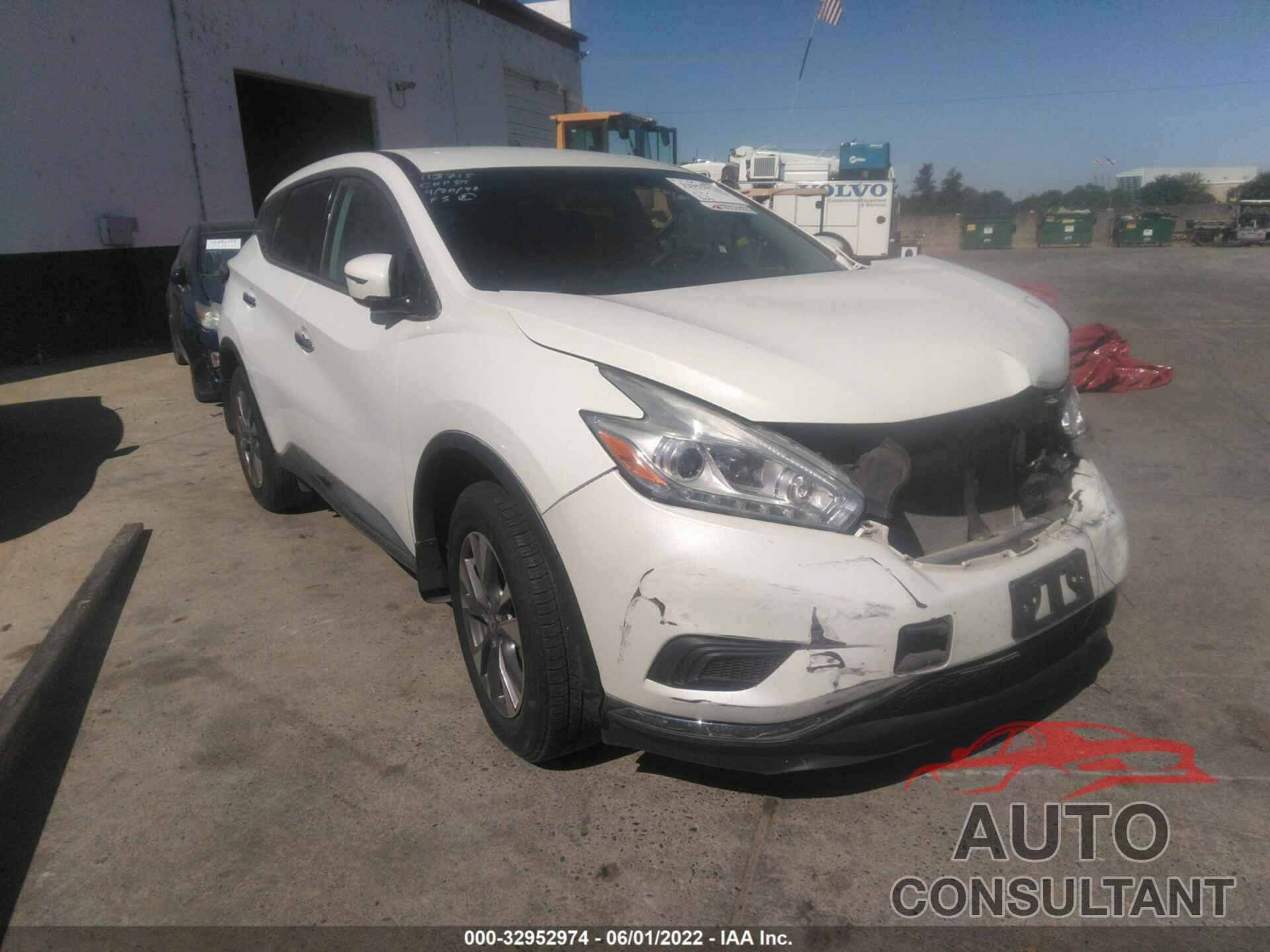 NISSAN MURANO 2017 - 5N1AZ2MG8HN186359