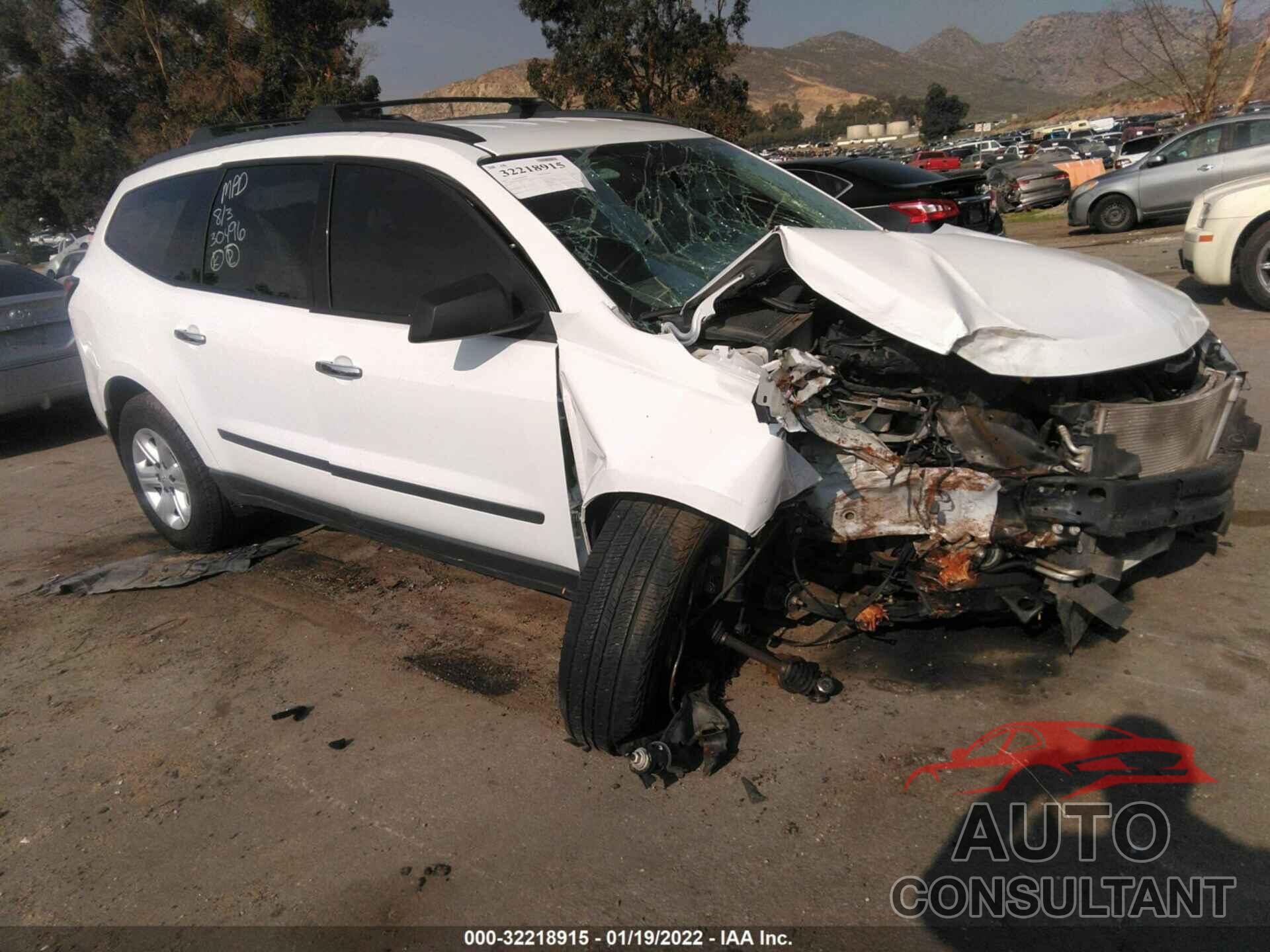 CHEVROLET TRAVERSE 2017 - 1GNKRFKD3HJ295576