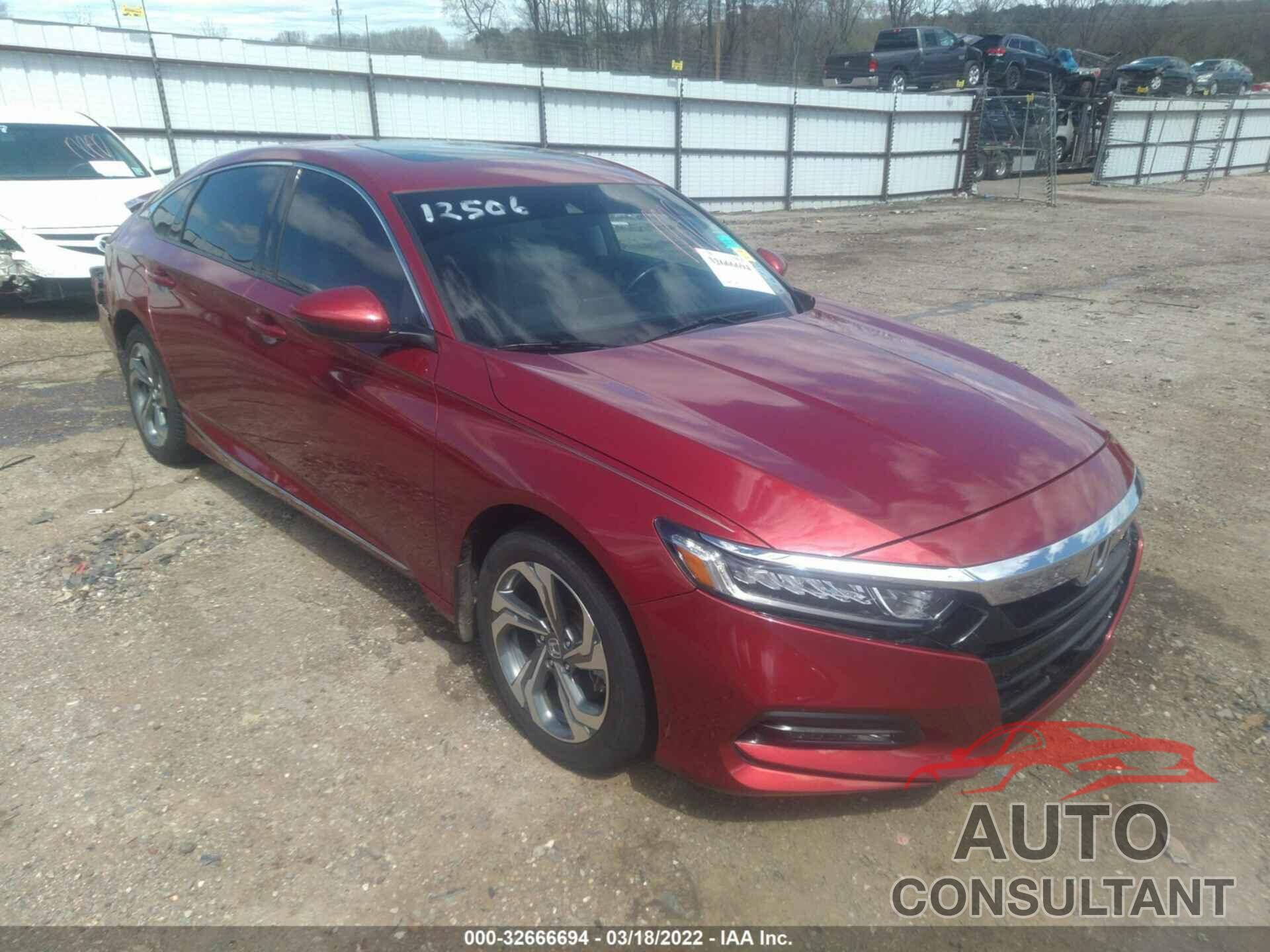 HONDA ACCORD SEDAN 2018 - 1HGCV2F66JA021972