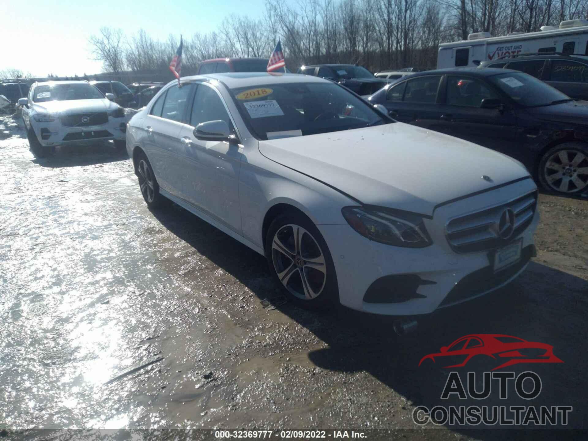 MERCEDES-BENZ E-CLASS 2018 - WDDZF4KBXJA473207