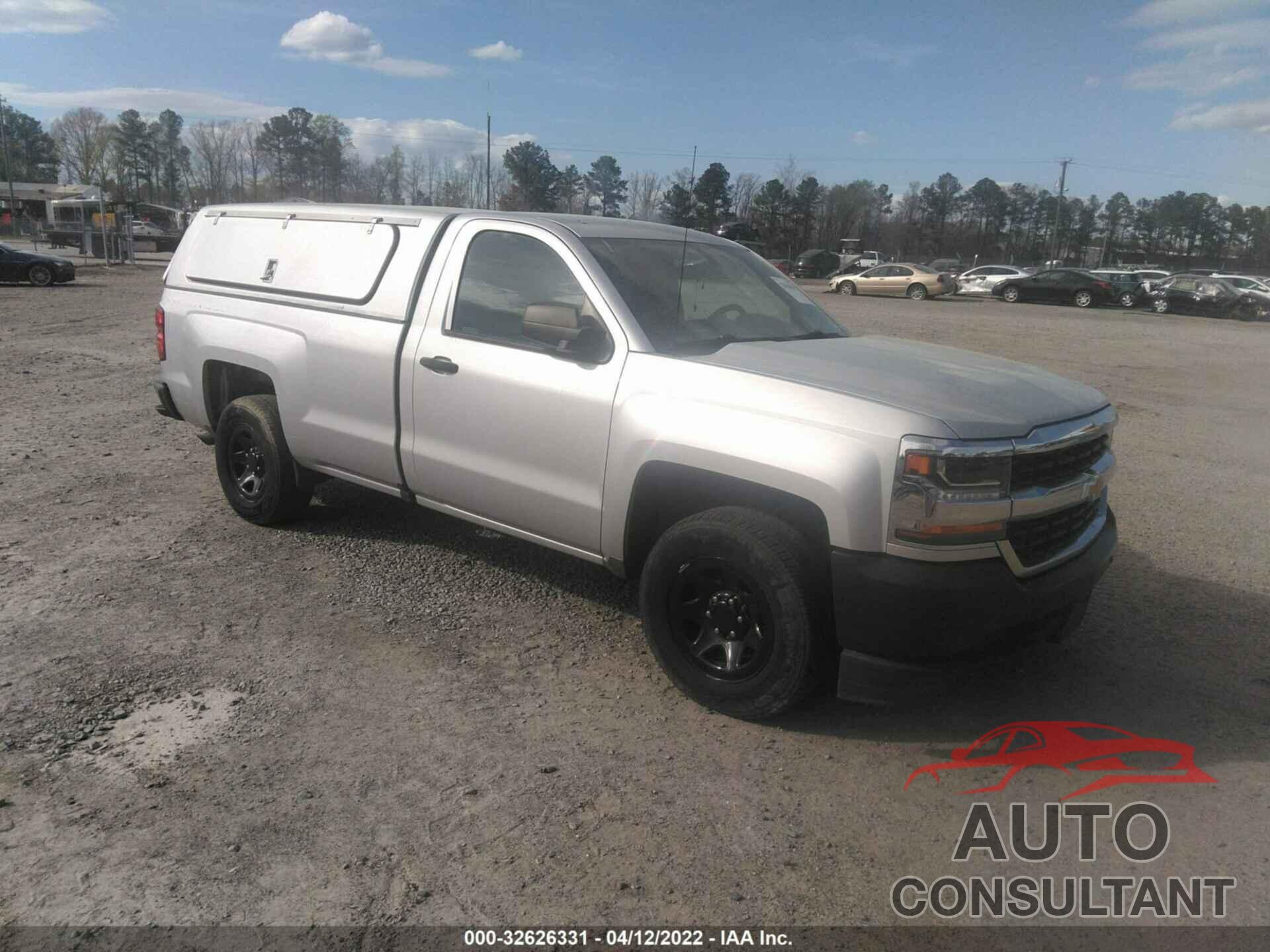 CHEVROLET SILVERADO 1500 2016 - 1GCNCNEH3GZ263680
