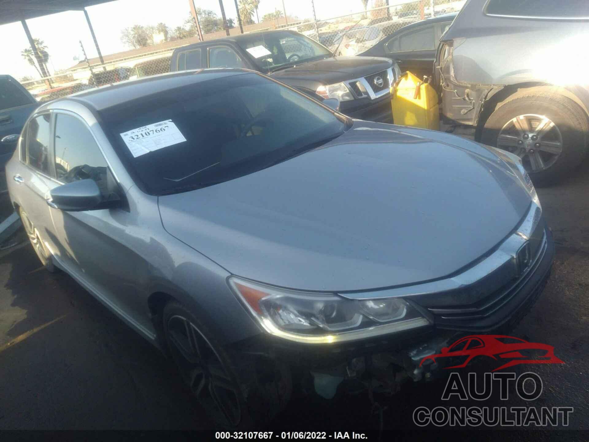 HONDA ACCORD SEDAN 2016 - 1HGCR2F59GA190677