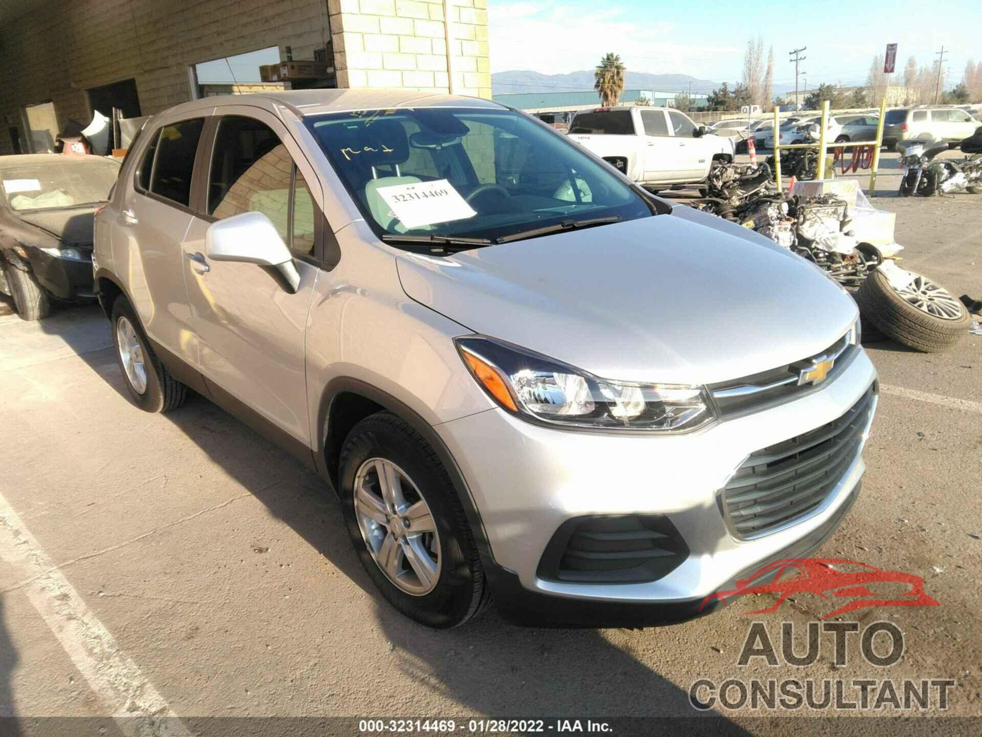 CHEVROLET TRAX 2021 - KL7CJKSB4MB306551