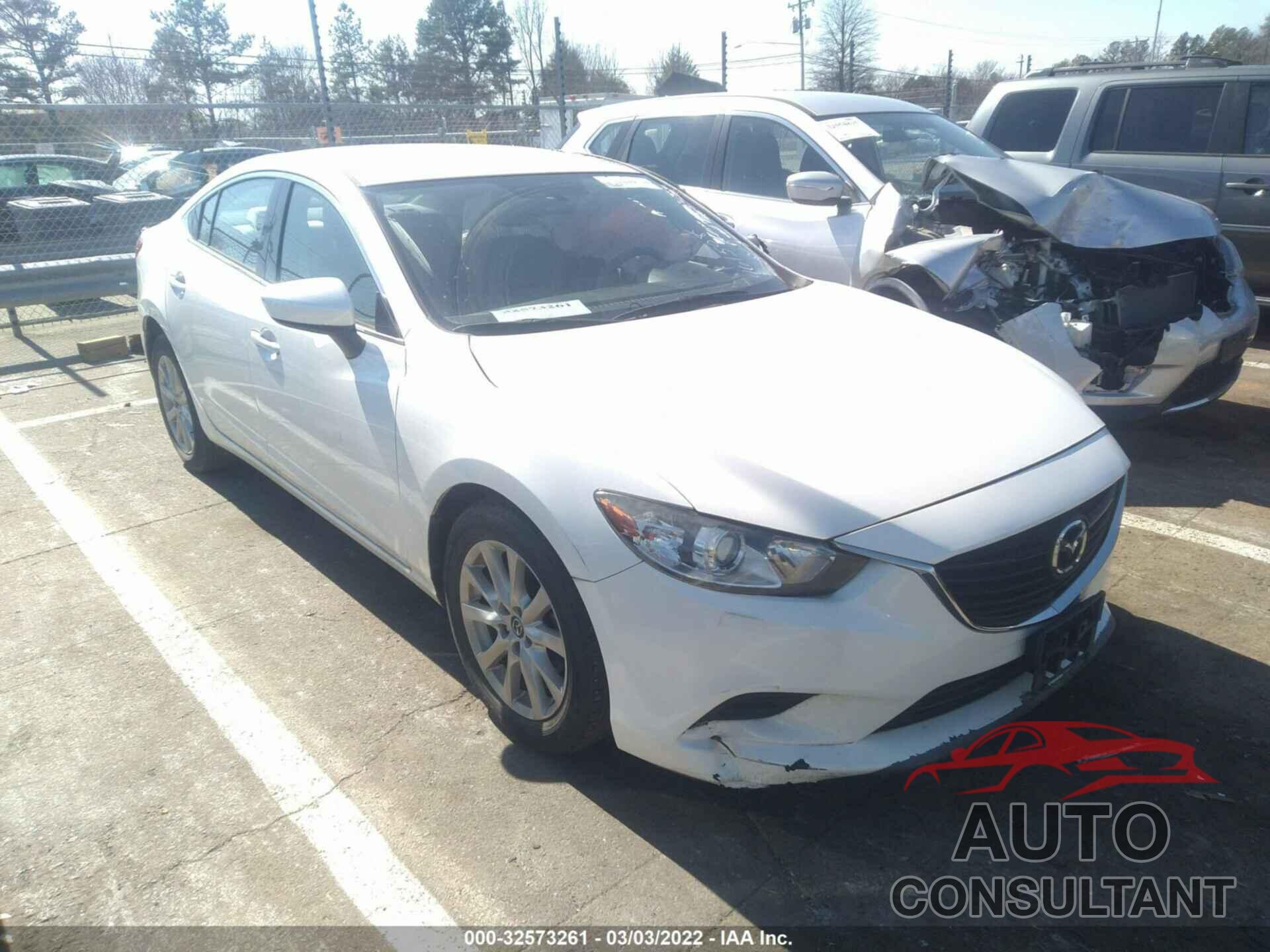 MAZDA MAZDA6 2016 - JM1GJ1U5XG1461508