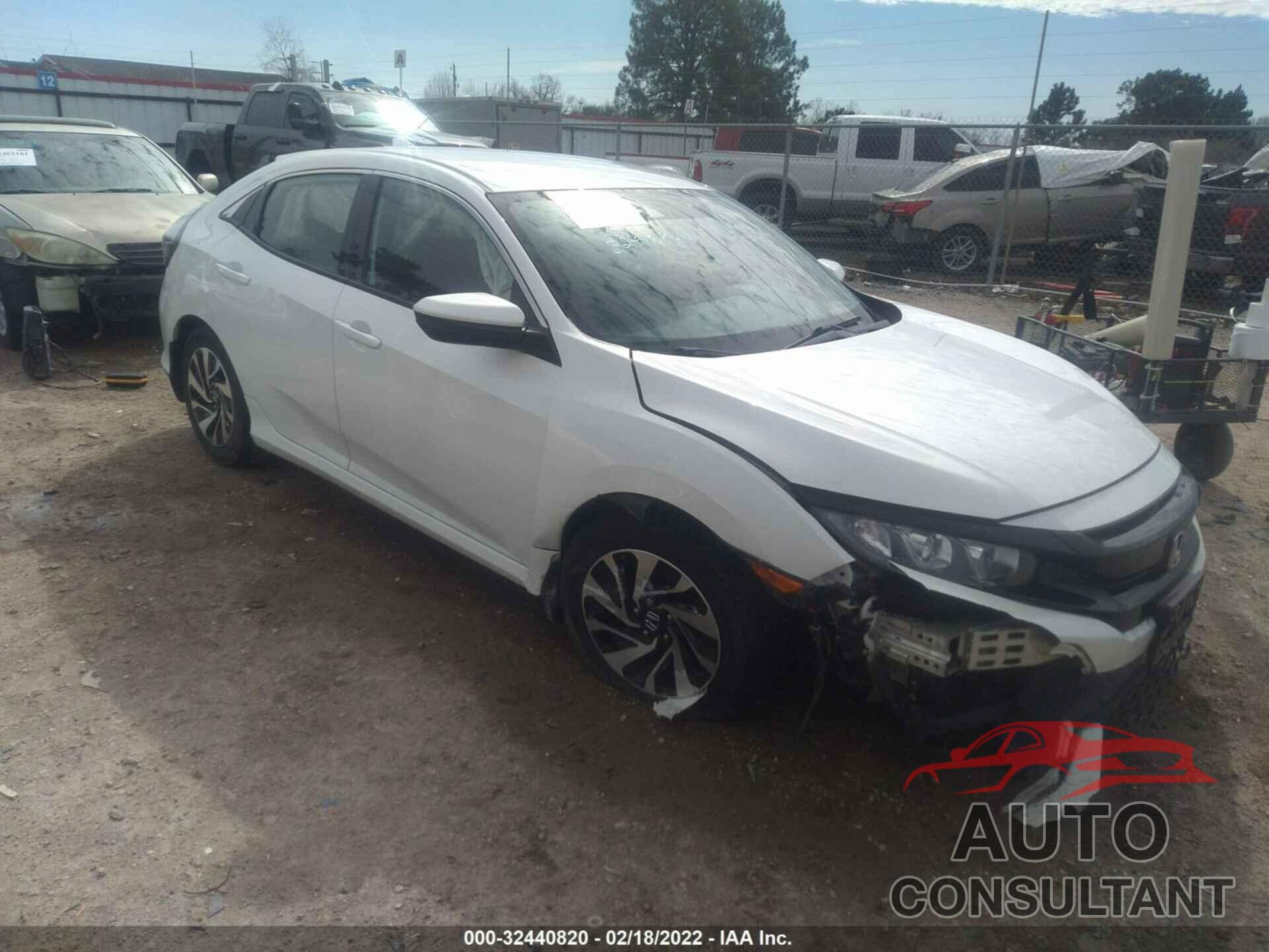 HONDA CIVIC HATCHBACK 2019 - SHHFK7H32KU227916