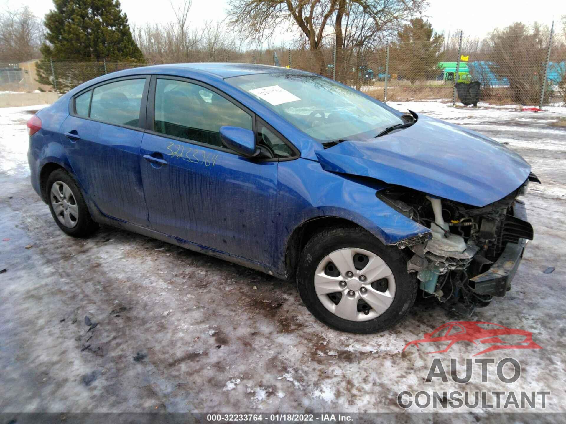 KIA FORTE 2017 - 3KPFK4A72HE046391