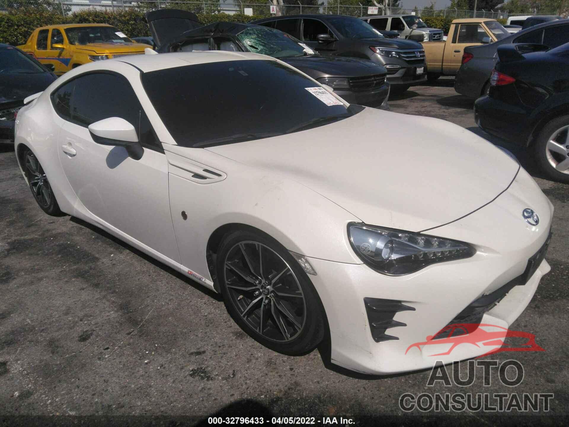 TOYOTA 86 2017 - JF1ZNAA14H9702227