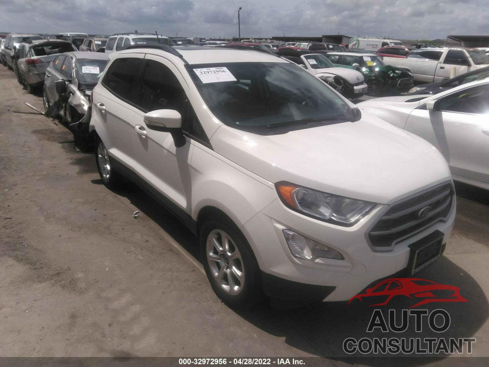 FORD ECOSPORT 2018 - MAJ3P1TE3JC233799