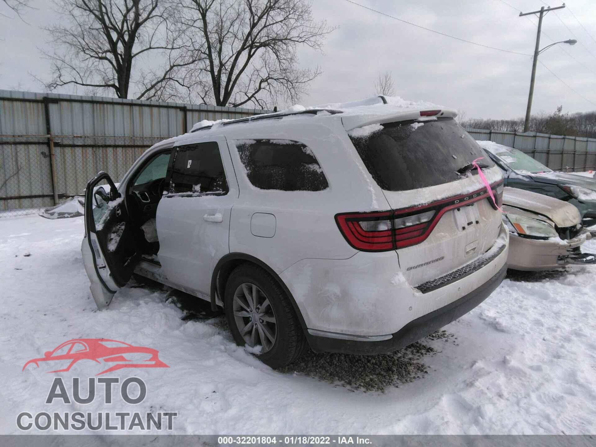 DODGE DURANGO 2017 - 1C4RDJAG2HC883820
