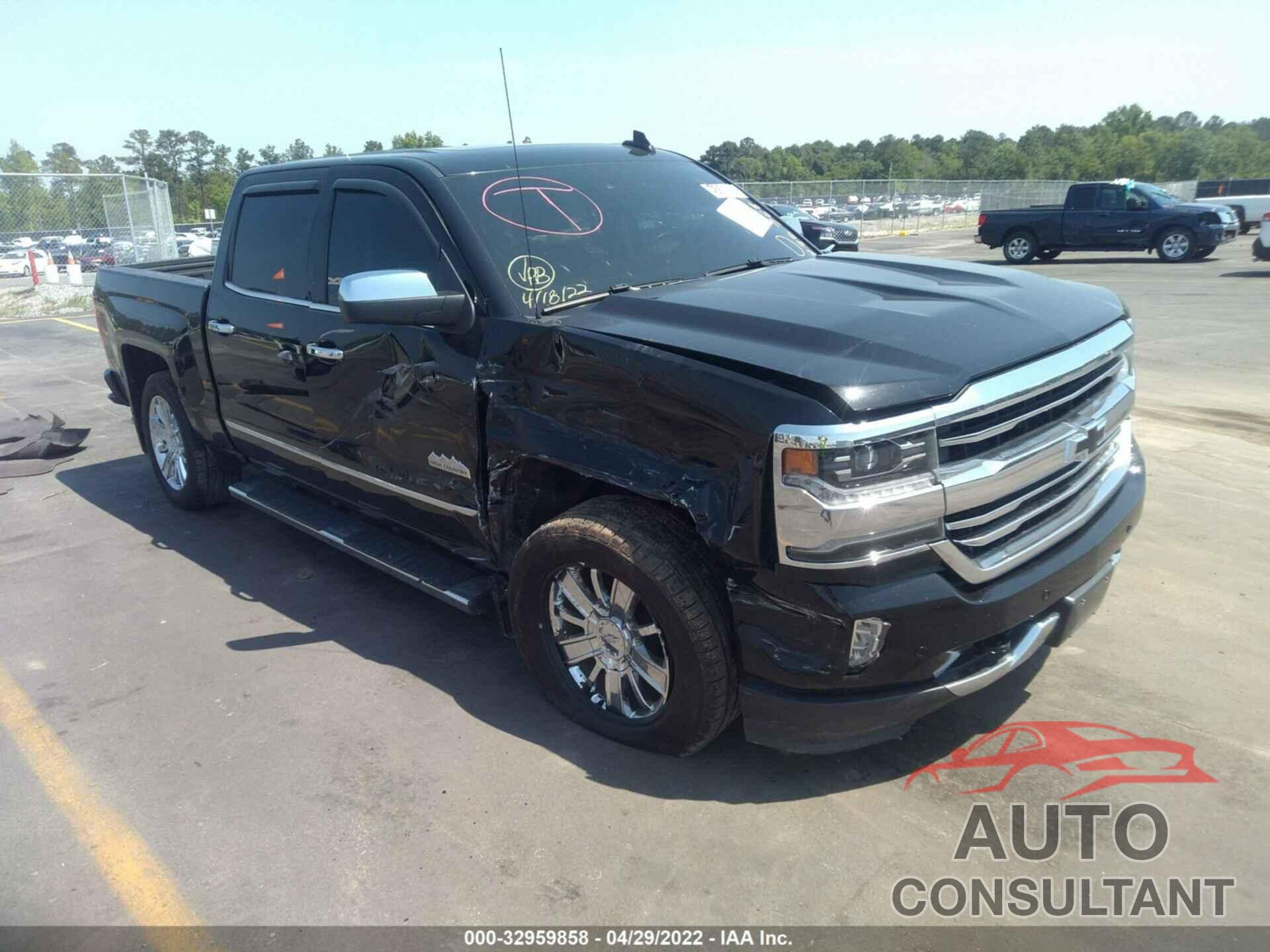 CHEVROLET SILVERADO 1500 2017 - 3GCUKTEC5HG344379