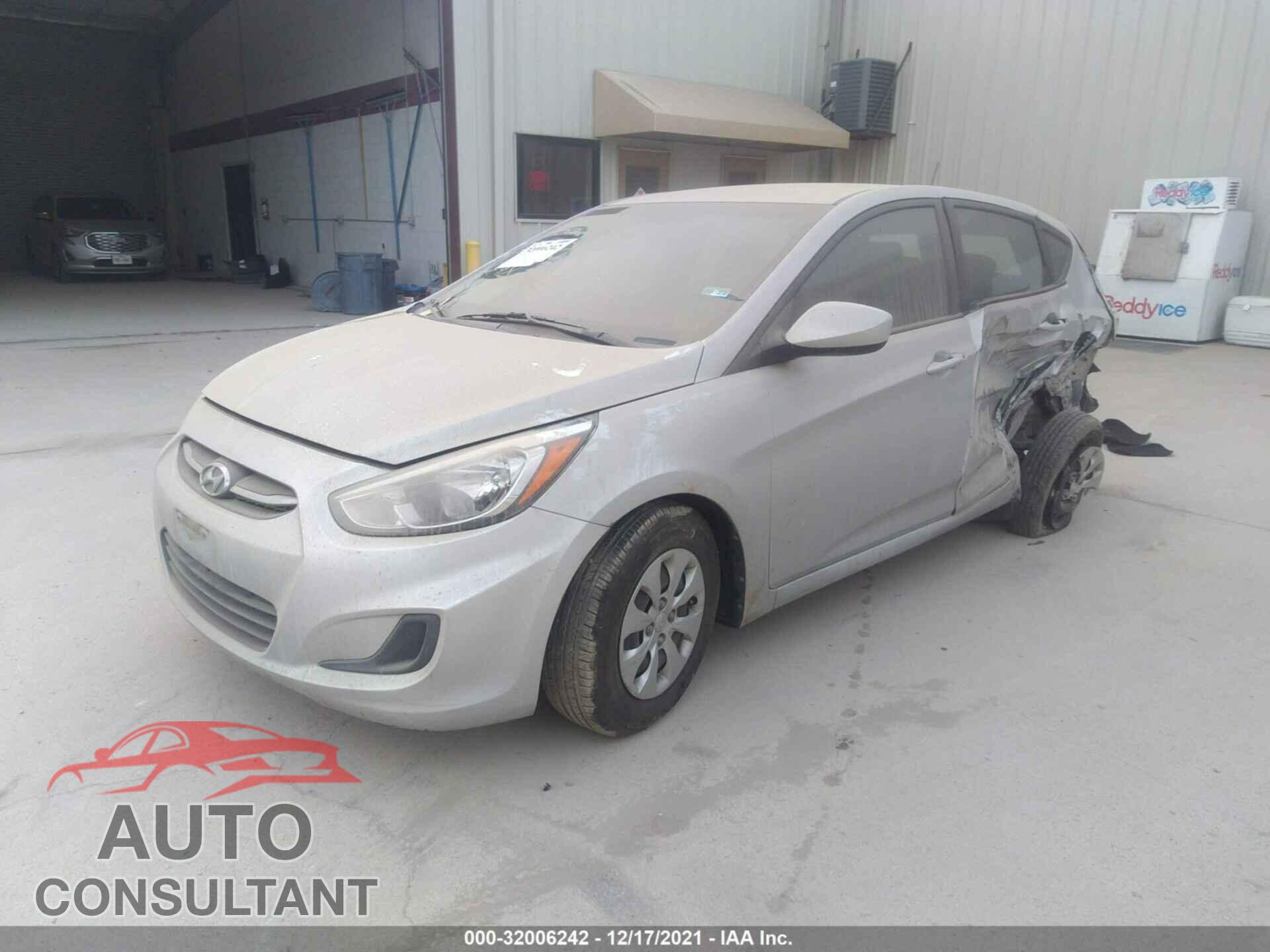 HYUNDAI ACCENT 2016 - KMHCT5AE5GU248271