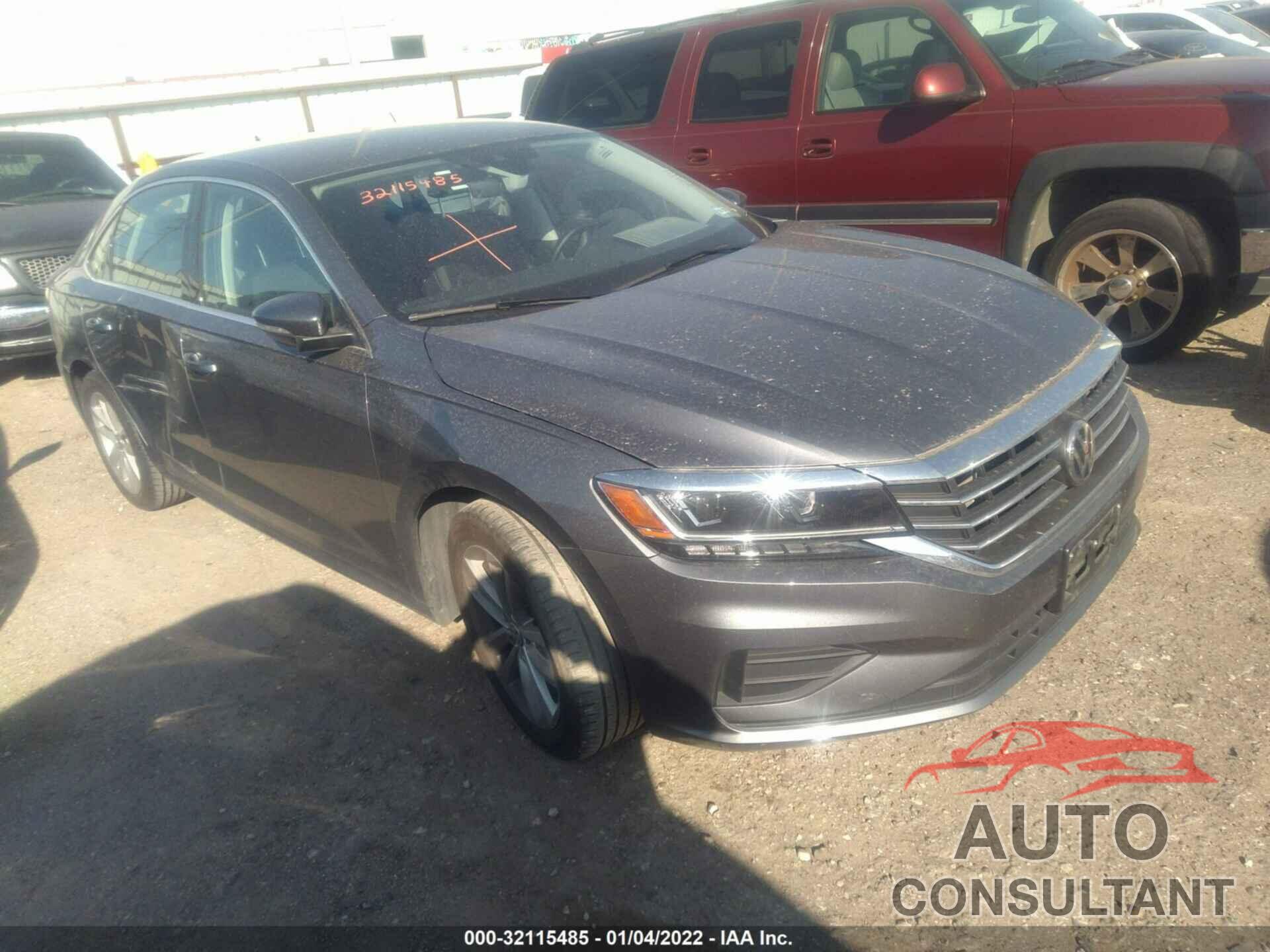 VOLKSWAGEN PASSAT 2020 - 1VWSA7A36LC015528