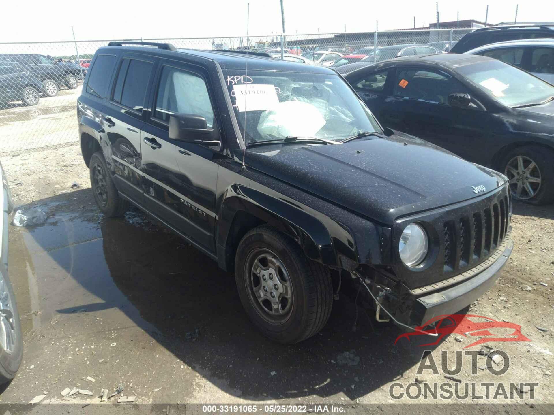 JEEP PATRIOT 2016 - 1C4NJPBB7GD813011