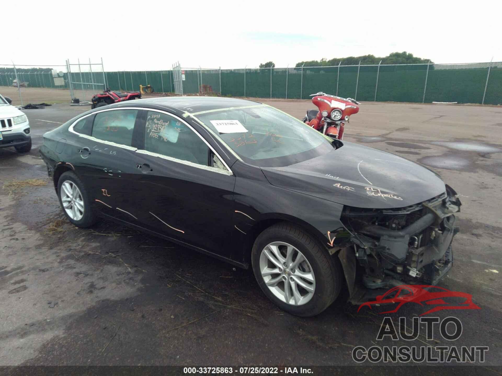 CHEVROLET MALIBU 2017 - 1G1ZE5STXHF169053