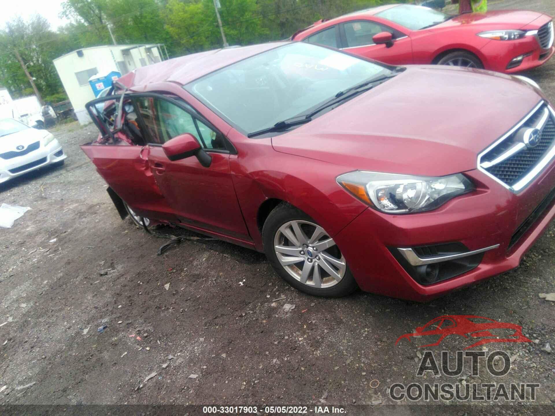 SUBARU IMPREZA WAGON 2016 - JF1GPAB68G8295108