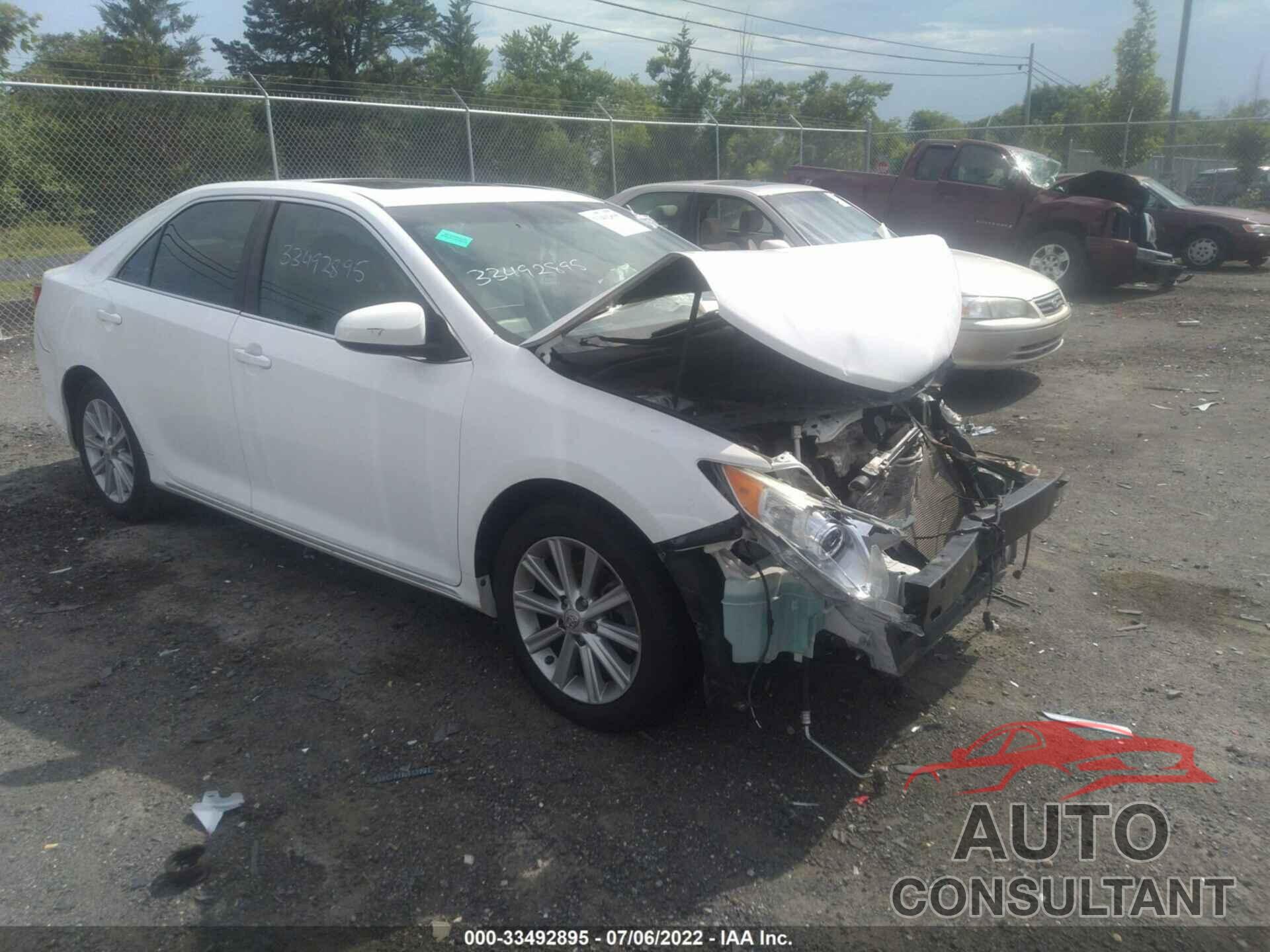 TOYOTA CAMRY 2013 - 4T4BF1FK5DR284327