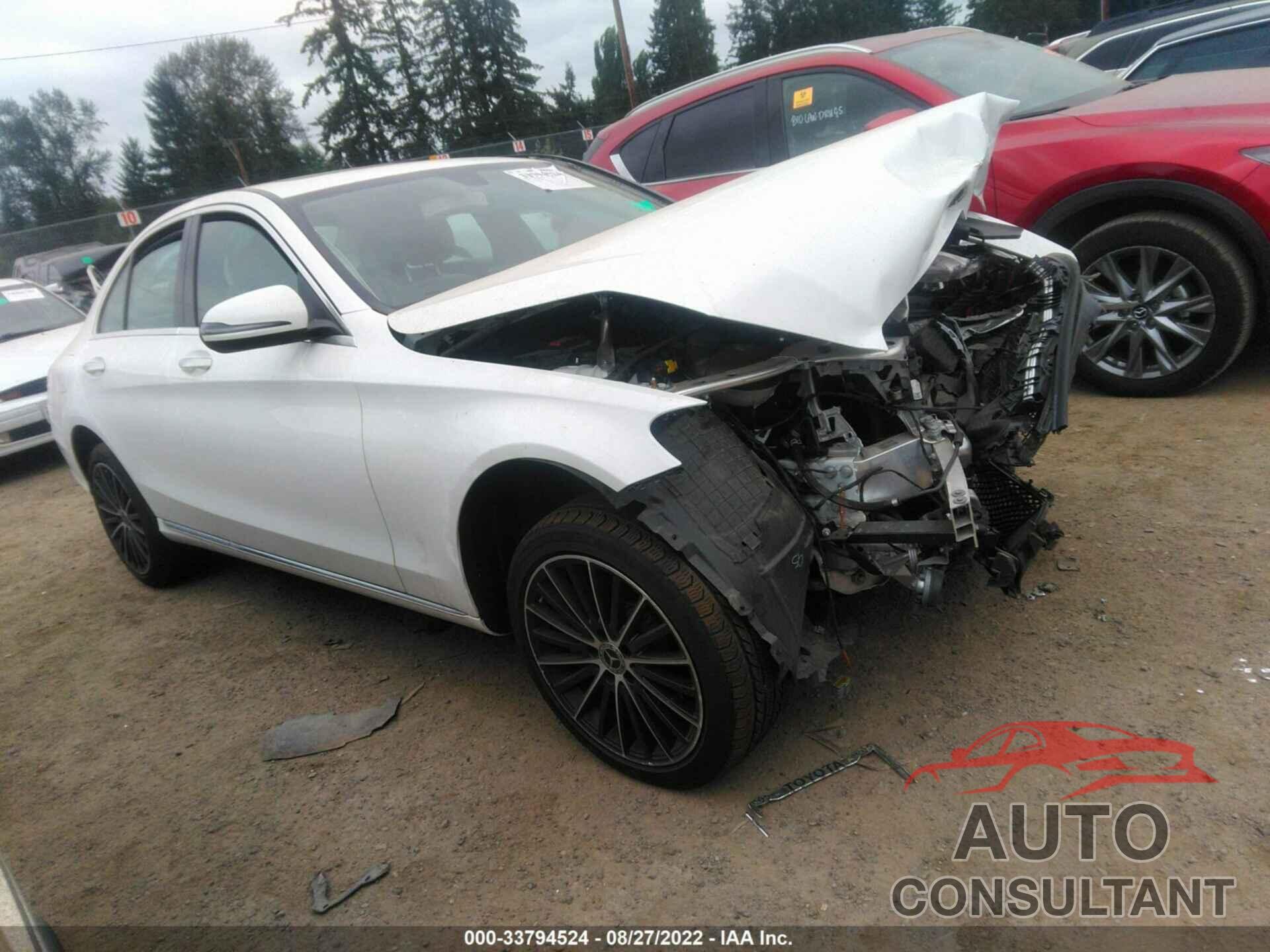 MERCEDES-BENZ C-CLASS 2019 - 55SWF8EB3KU319719
