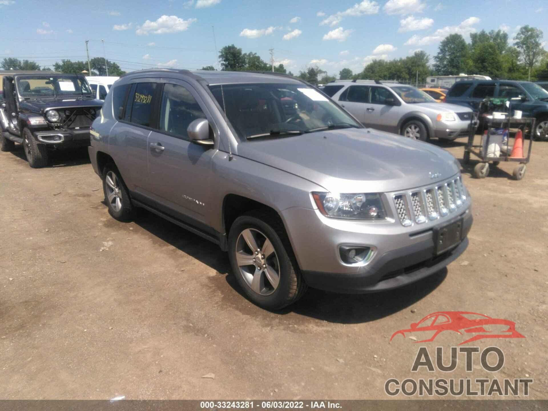 JEEP COMPASS 2017 - 1C4NJDEB9HD125278