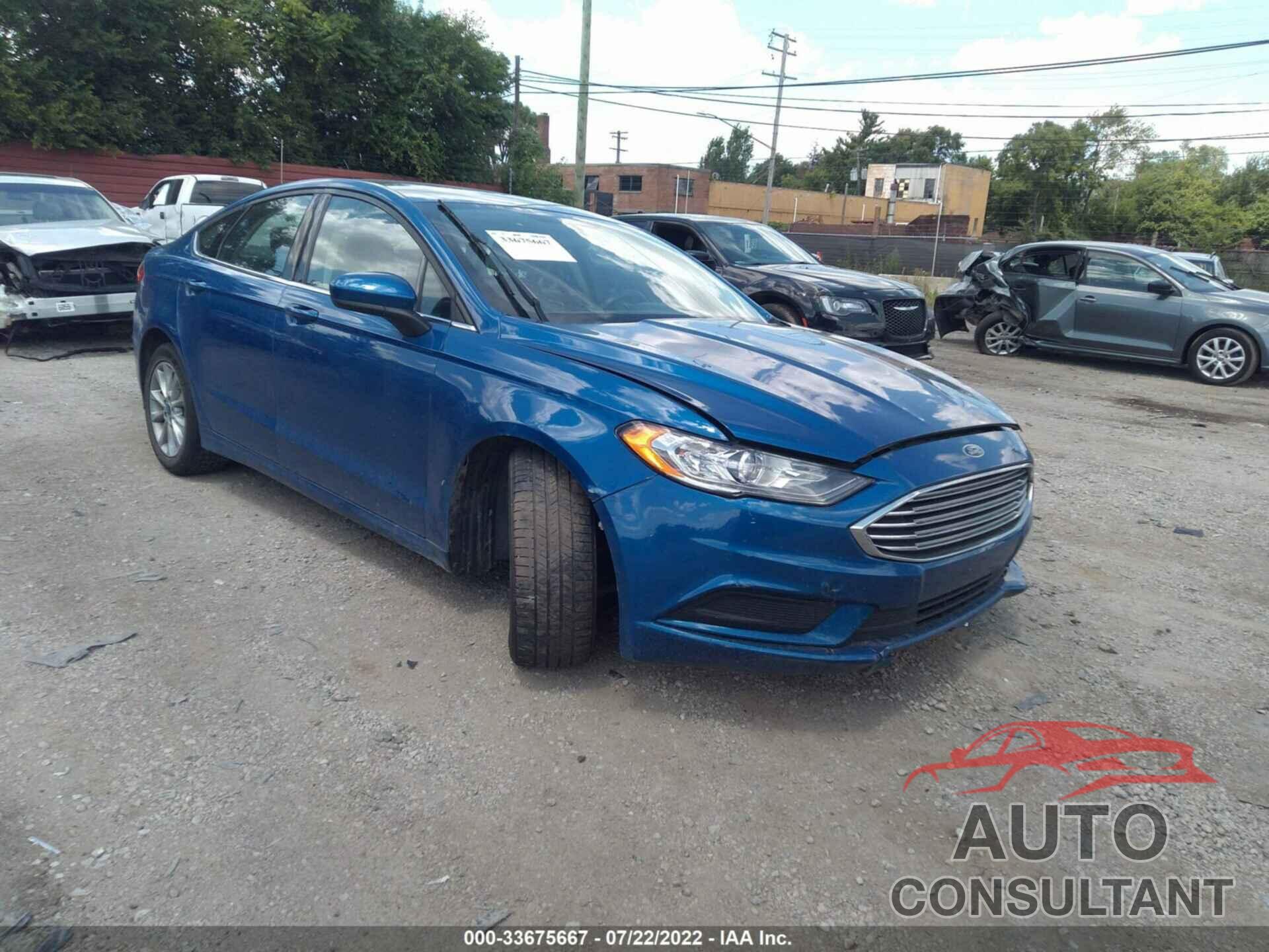 FORD FUSION 2017 - 3FA6P0H73HR349307