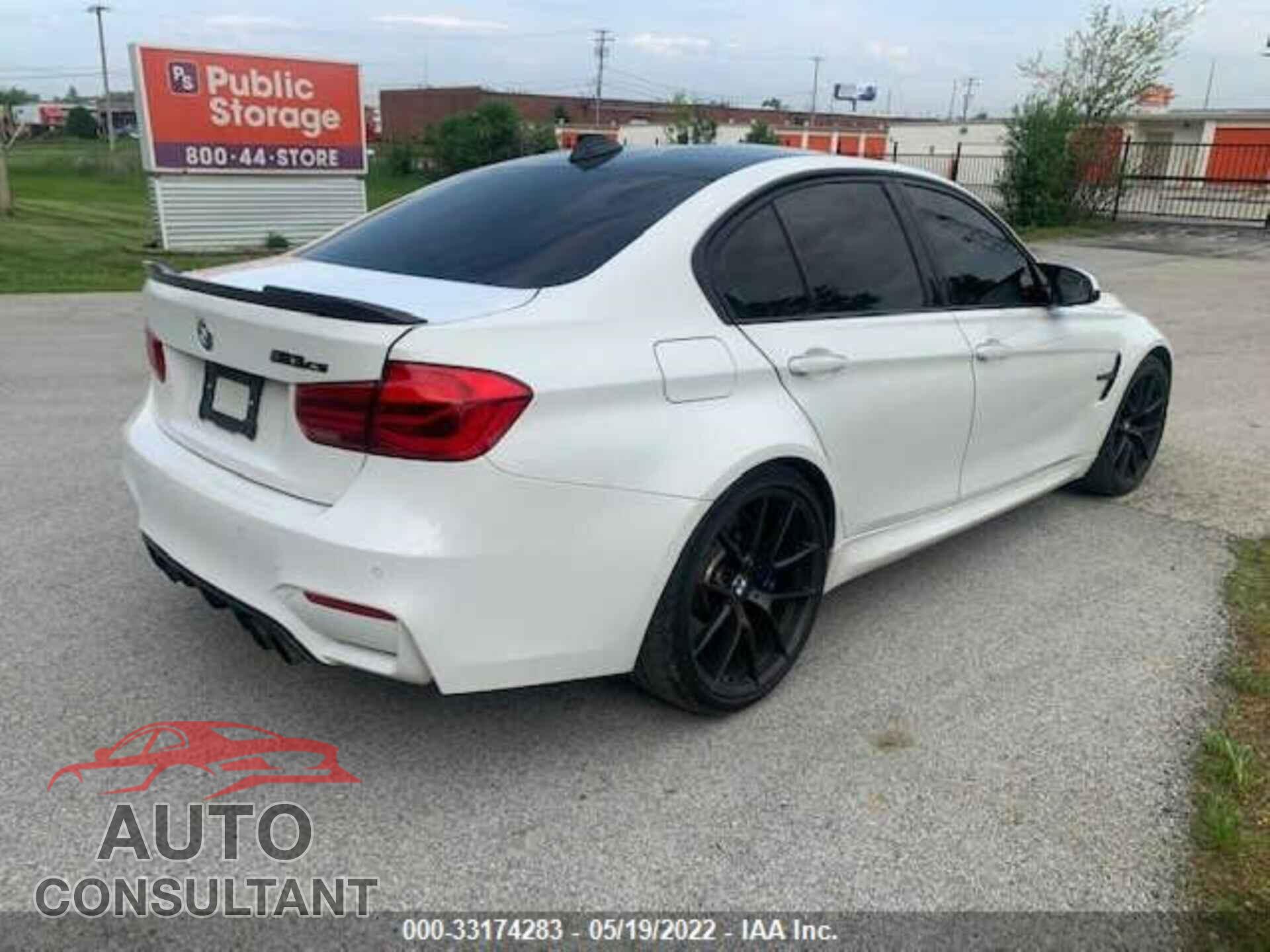 BMW M3 2018 - WBS8M9C57J5K99647