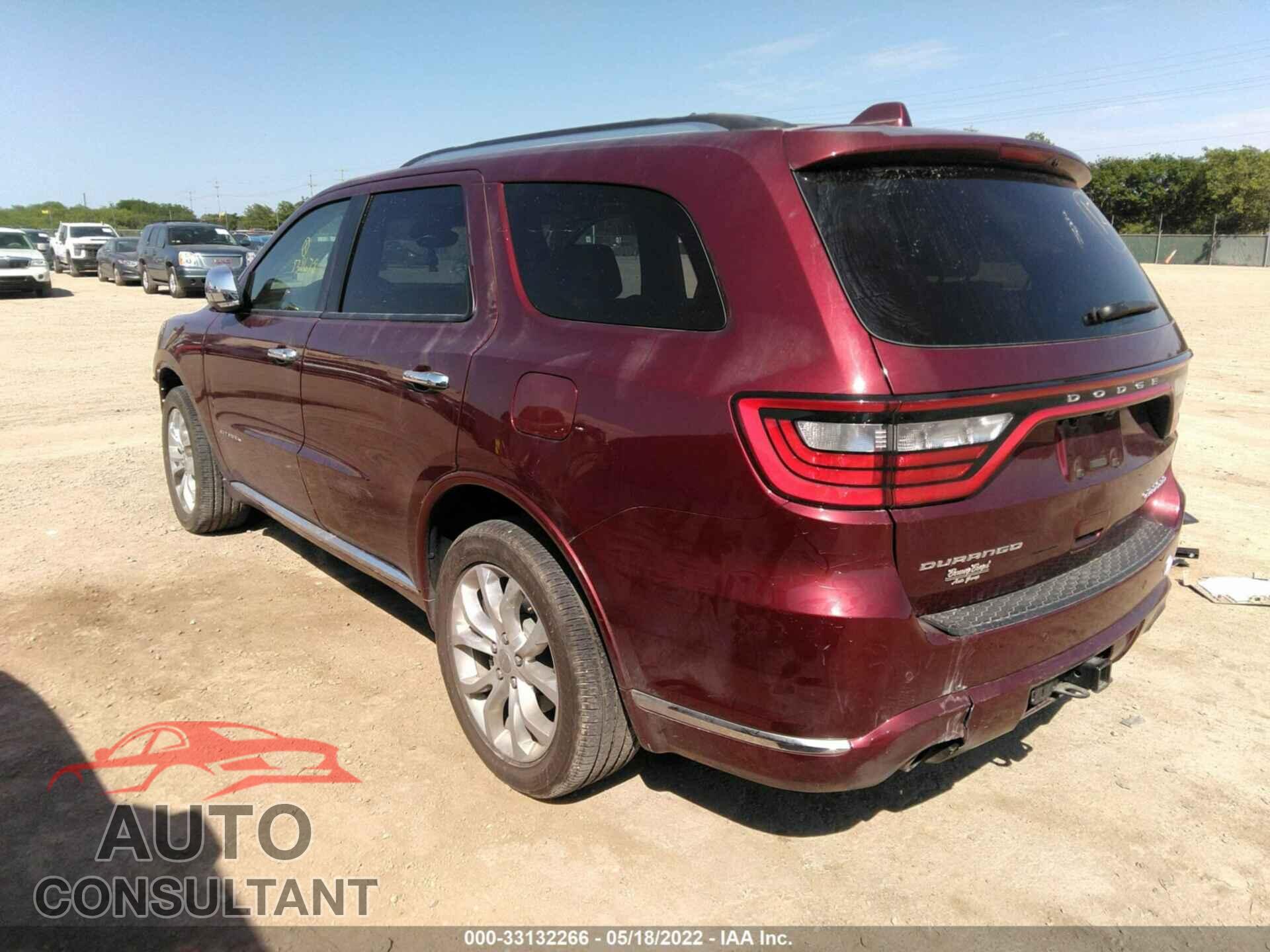 DODGE DURANGO 2017 - 1C4RDHEG5HC838678