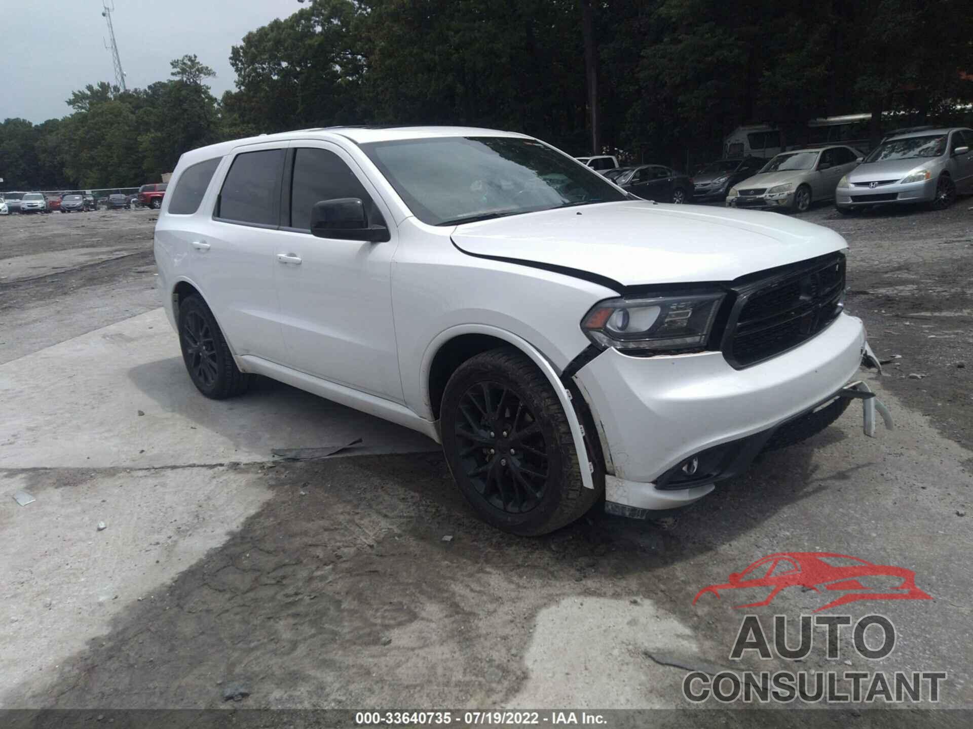 DODGE DURANGO 2016 - 1C4RDHAG3GC467072