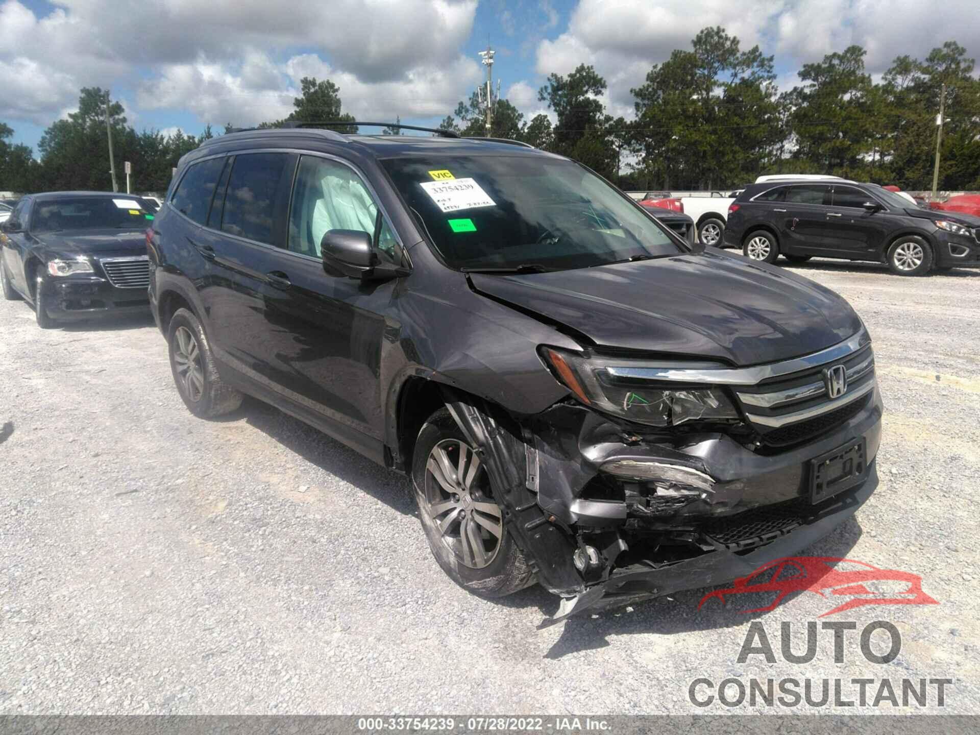 HONDA PILOT 2017 - 5FNYF6H54HB086110