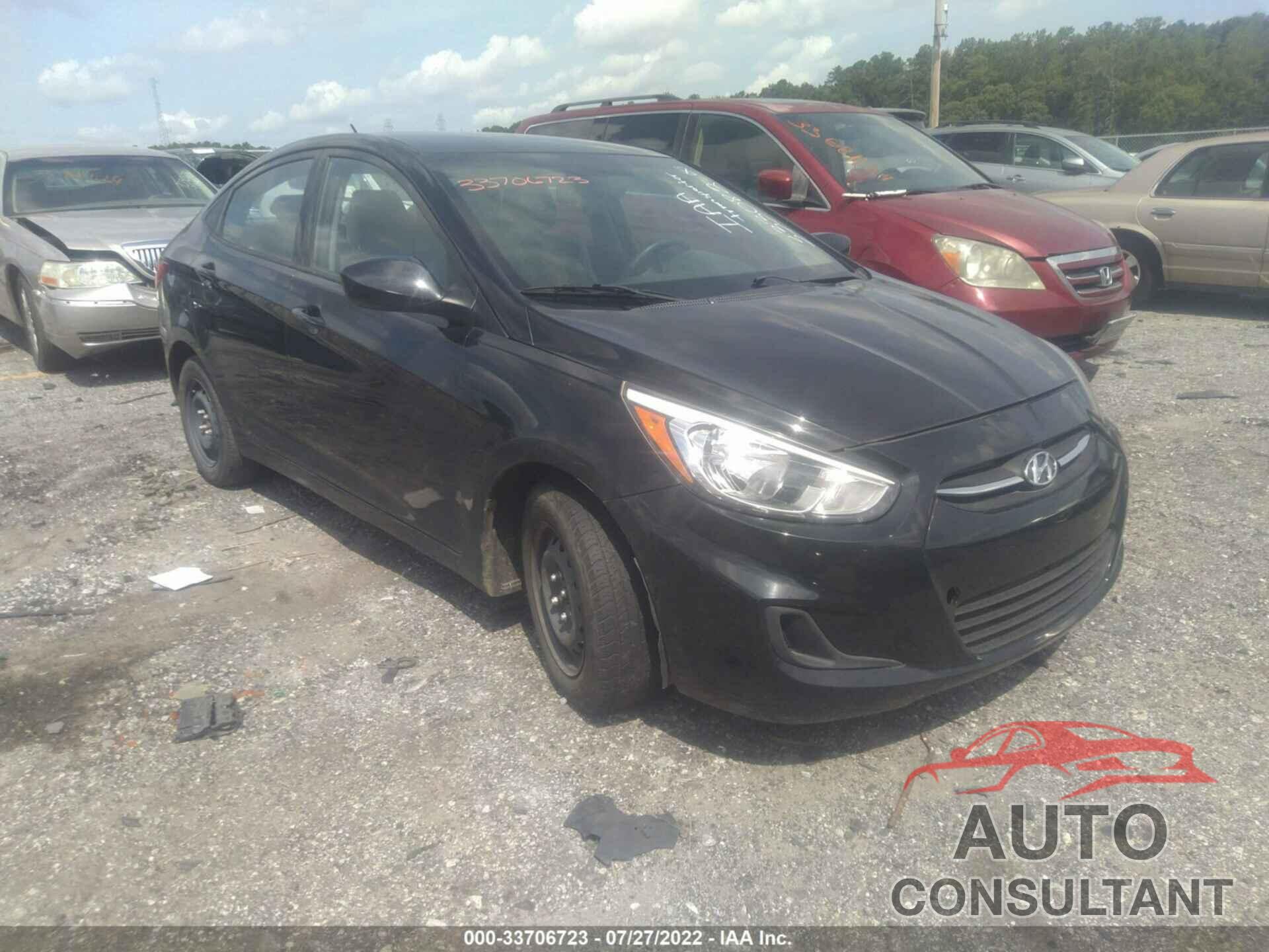 HYUNDAI ACCENT 2017 - KMHCT4AE6HU333082