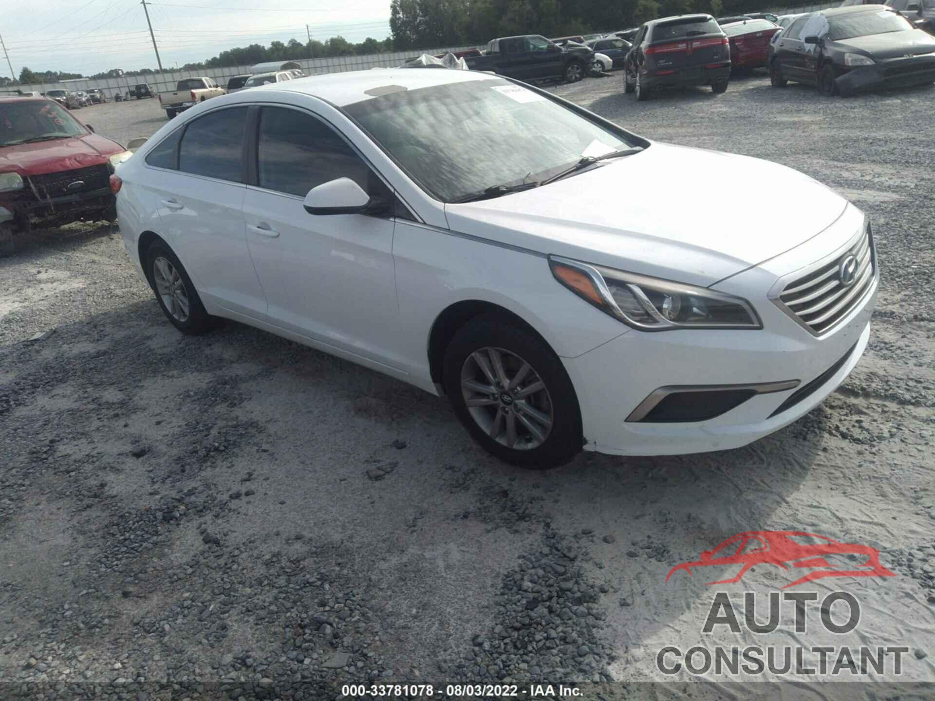 HYUNDAI SONATA 2016 - 5NPE24AF4GH369662