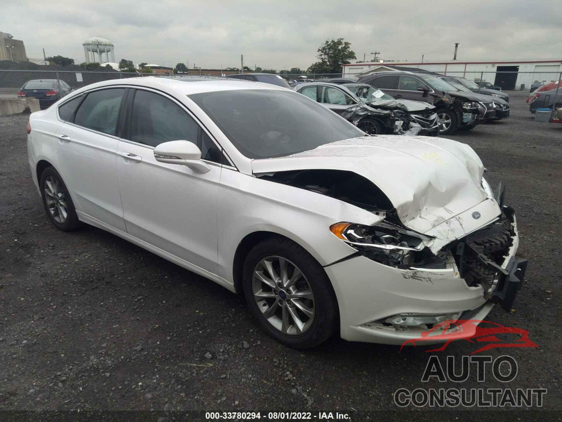 FORD FUSION 2017 - 3FA6P0HD7HR211260