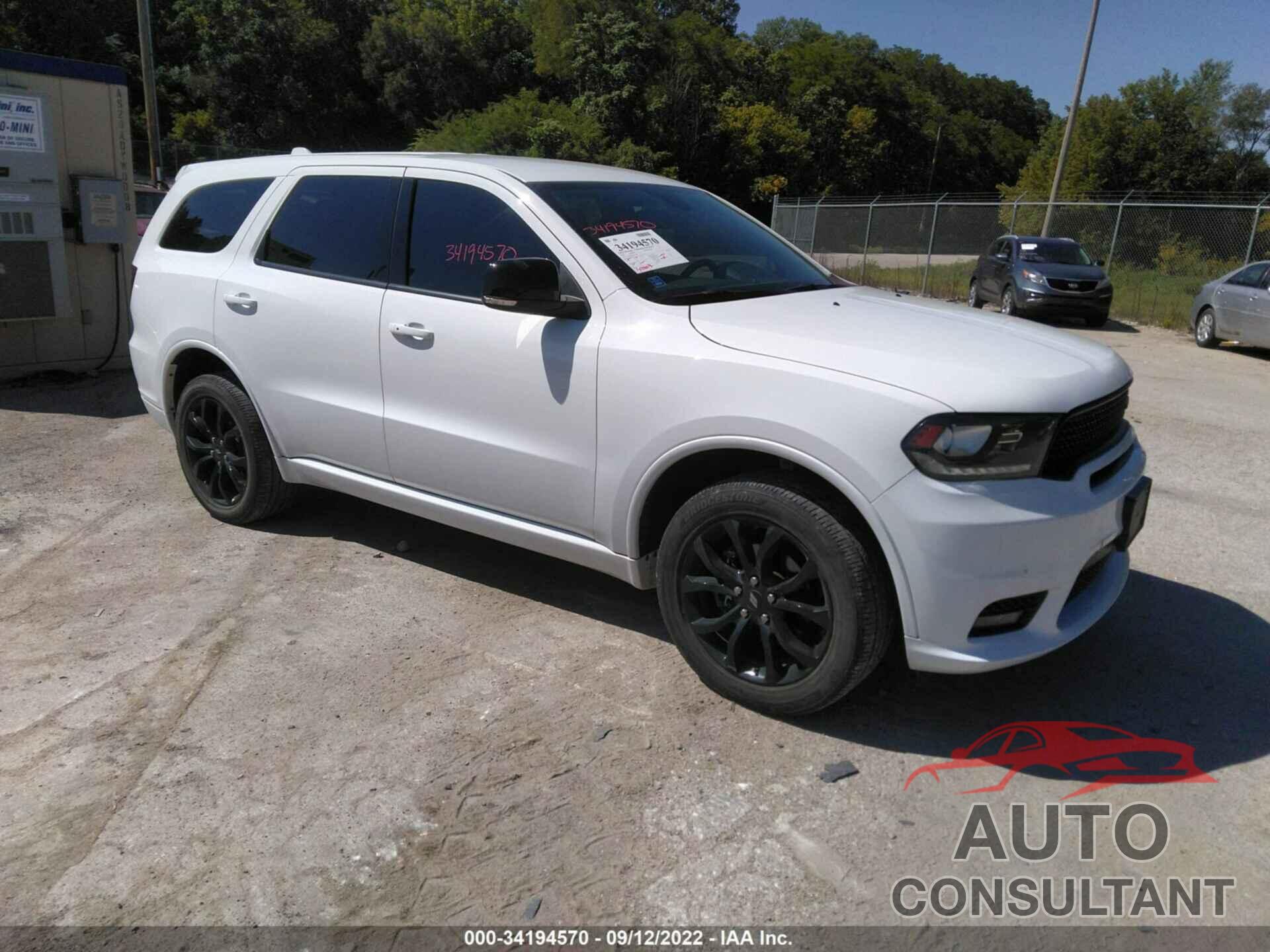 DODGE DURANGO 2020 - 1C4RDJDG2LC124590