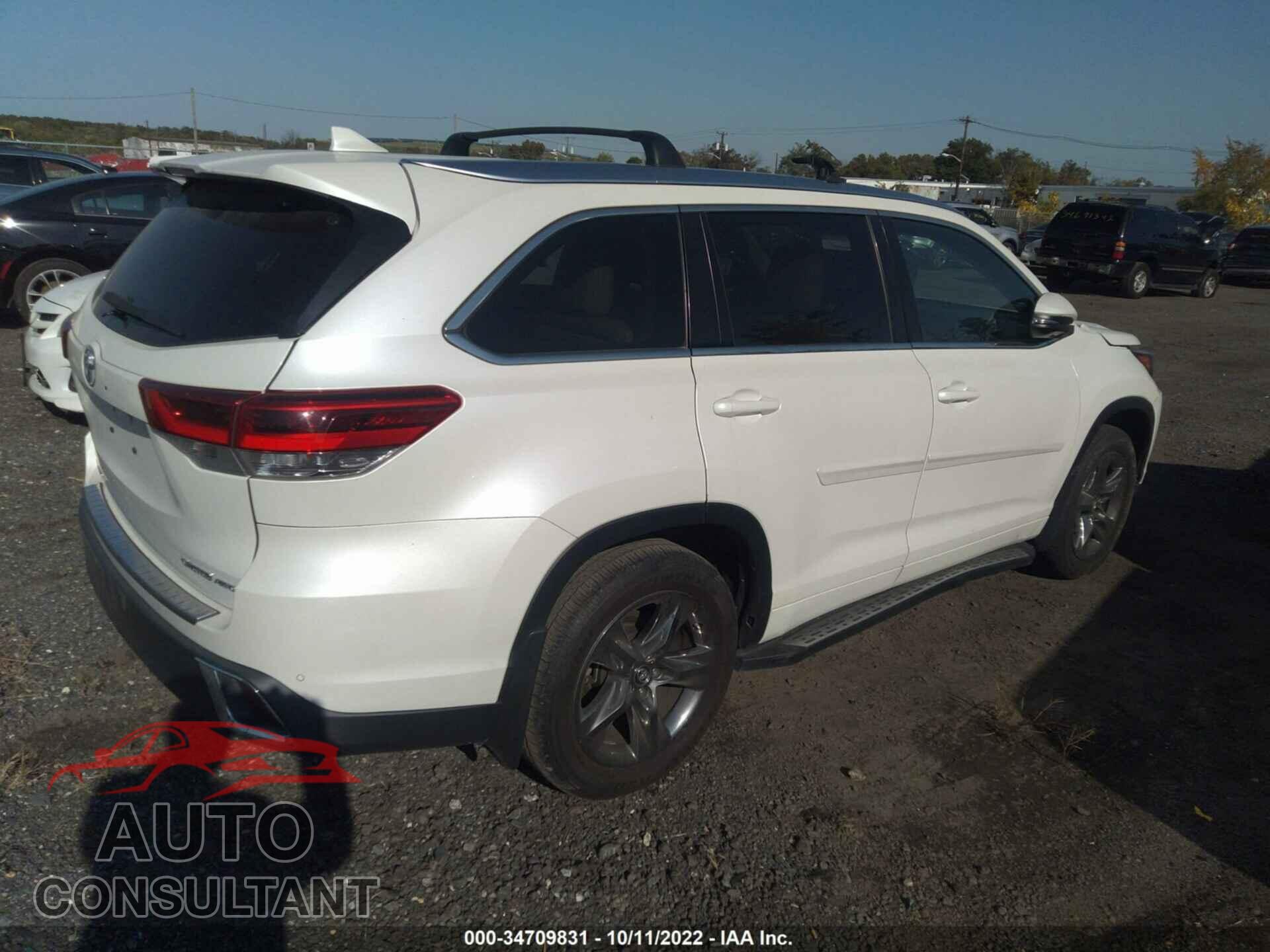 TOYOTA HIGHLANDER 2017 - 5TDDZRFH4HS467603