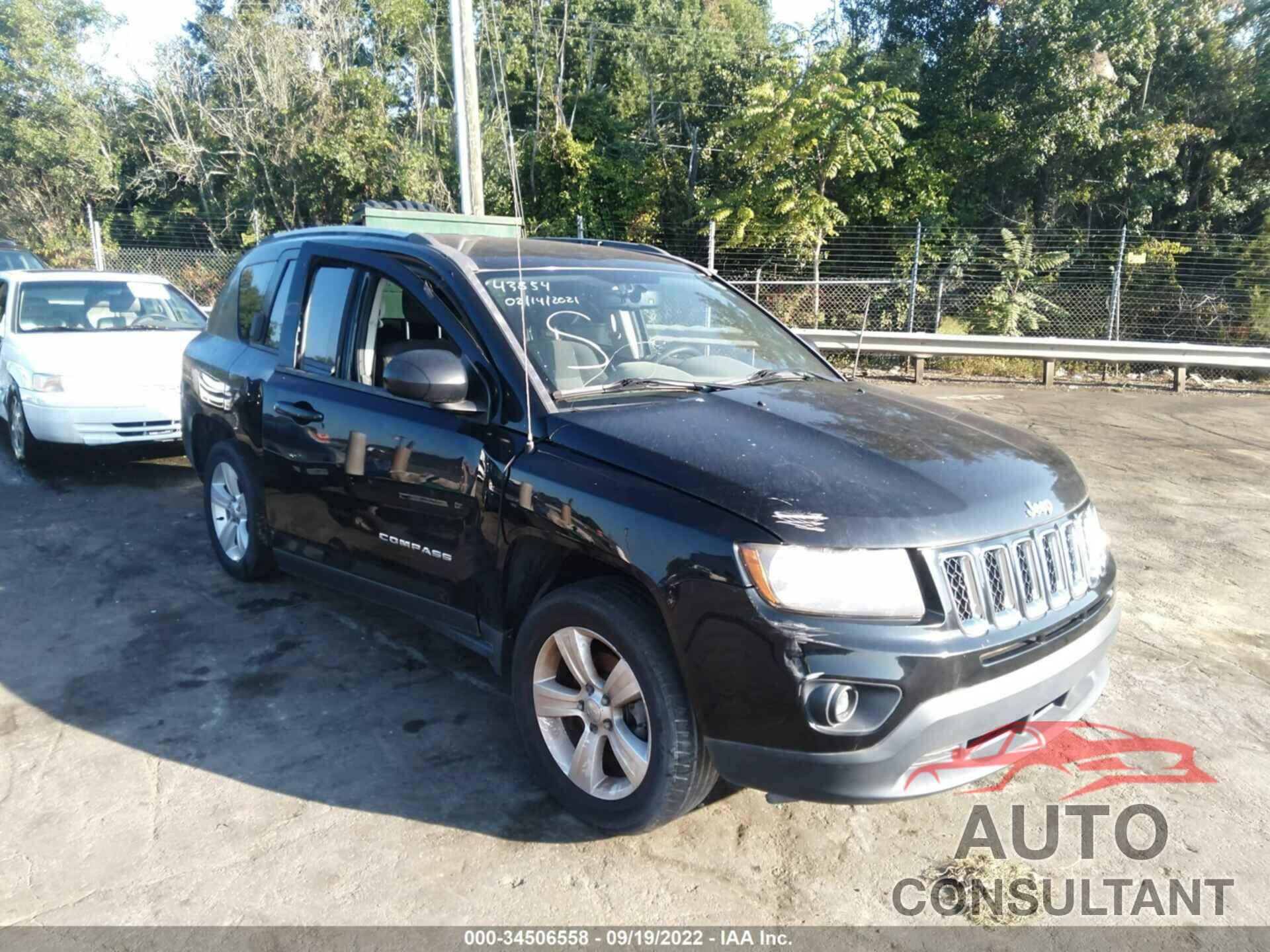 JEEP COMPASS 2016 - 1C4NJCBA2GD525591